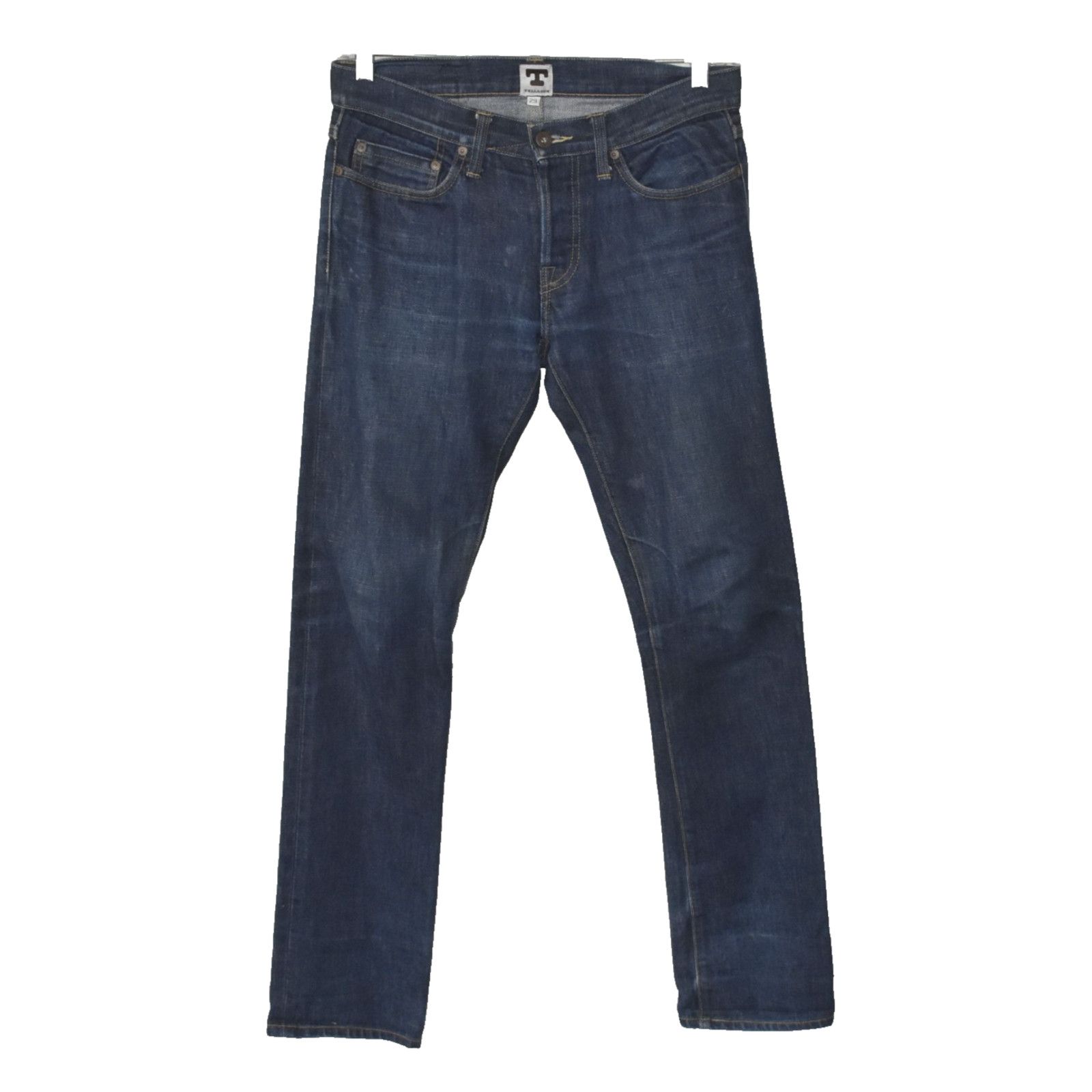 TELLASON Limited Ed White Oak Cone Selvedge Skinny Jeans 29