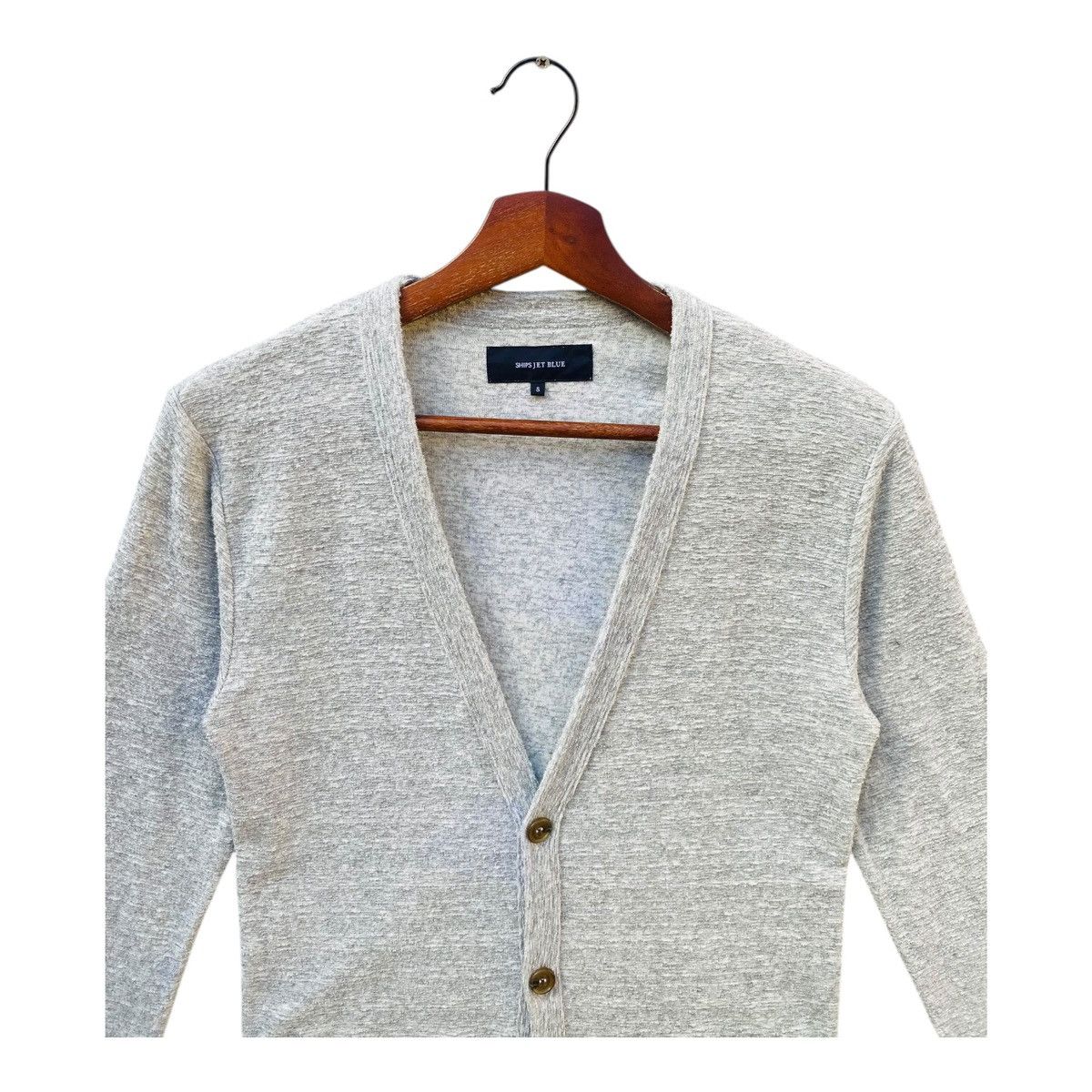 Japanese Brand × SHIPS Japanese Brand Ships Jet Blue Women Cardigan Button Up Size S / US 4 / IT 40 - 2 Thumbnail