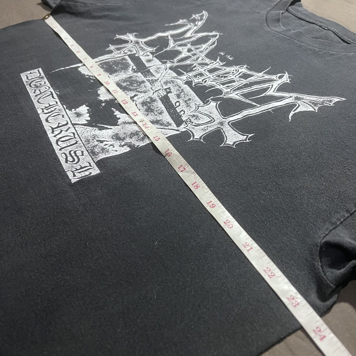 Band Tees Vintage Y2K Mayhem black metal Promo Tee XL Faded Size US XL / EU 56 / 4 - 6 Thumbnail