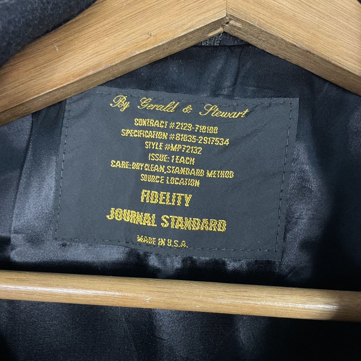 Fidelity Fidelity x Journal Standar Double Breasted Wool Jacket Size XS / US 0-2 / IT 36-38 - 15 Thumbnail