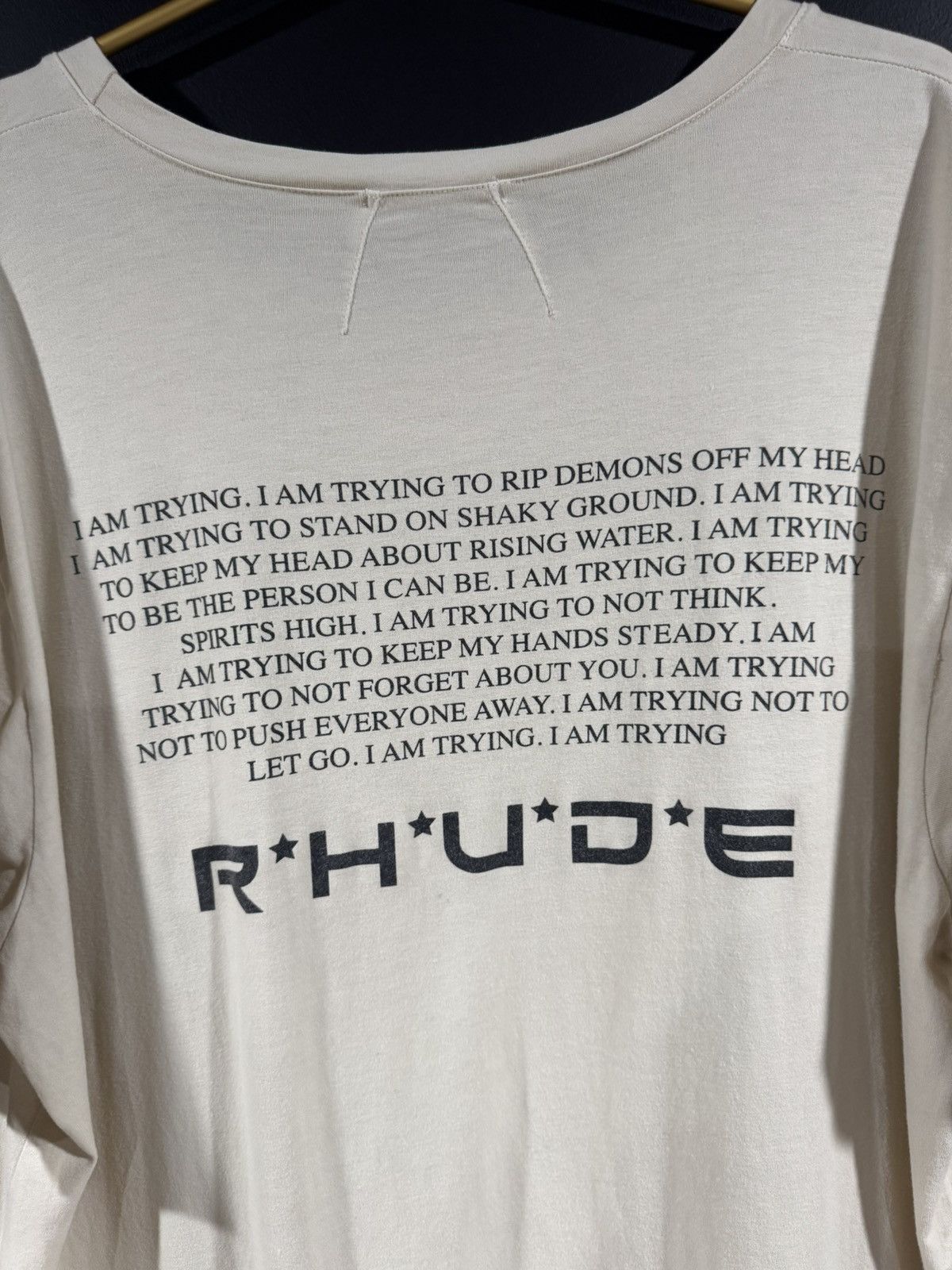 Rhude Rhude American Idle Tee XL Size US XL / EU 56 / 4 - 8 Thumbnail
