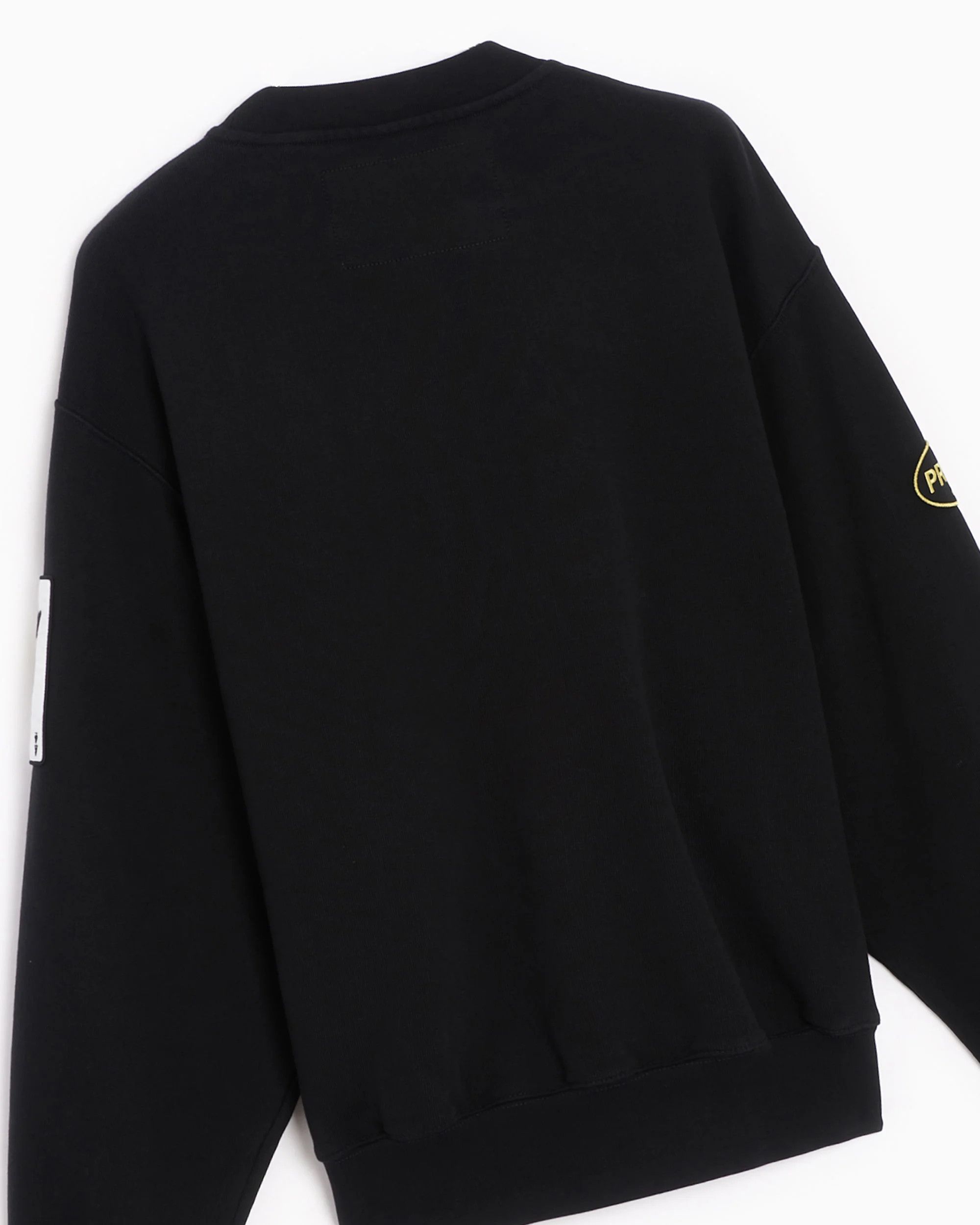 Heron Preston o1b1xh1ea1223 Heron Preston Racing Crewneck in Black Size US XL / EU 56 / 4 - 2 Thumbnail