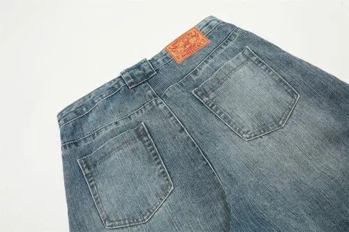 VIBE Men's tie-dye patchwork casual washed distressed jeans Size US 34 / EU 50 - 7 Thumbnail