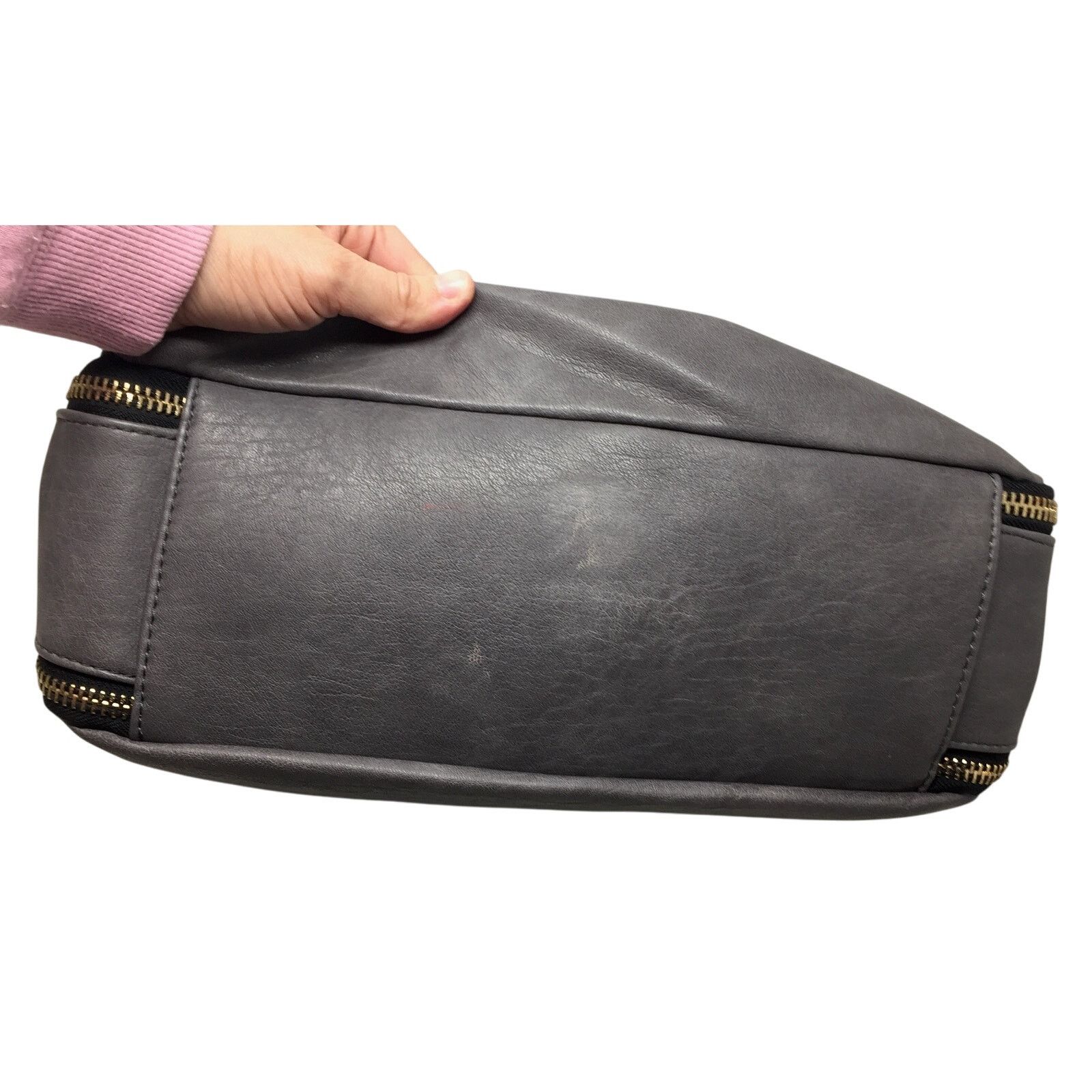 Other Madison West Distressed Gray Hobo Bag Size ONE SIZE - 7 Thumbnail