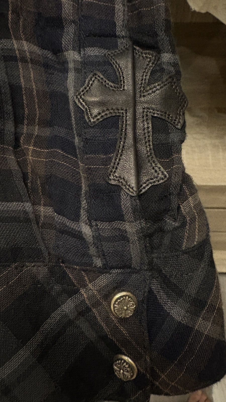 Chrome Hearts Chrome Hearts Flannel Shirt M Size US M / EU 48-50 / 2 - 7 Thumbnail