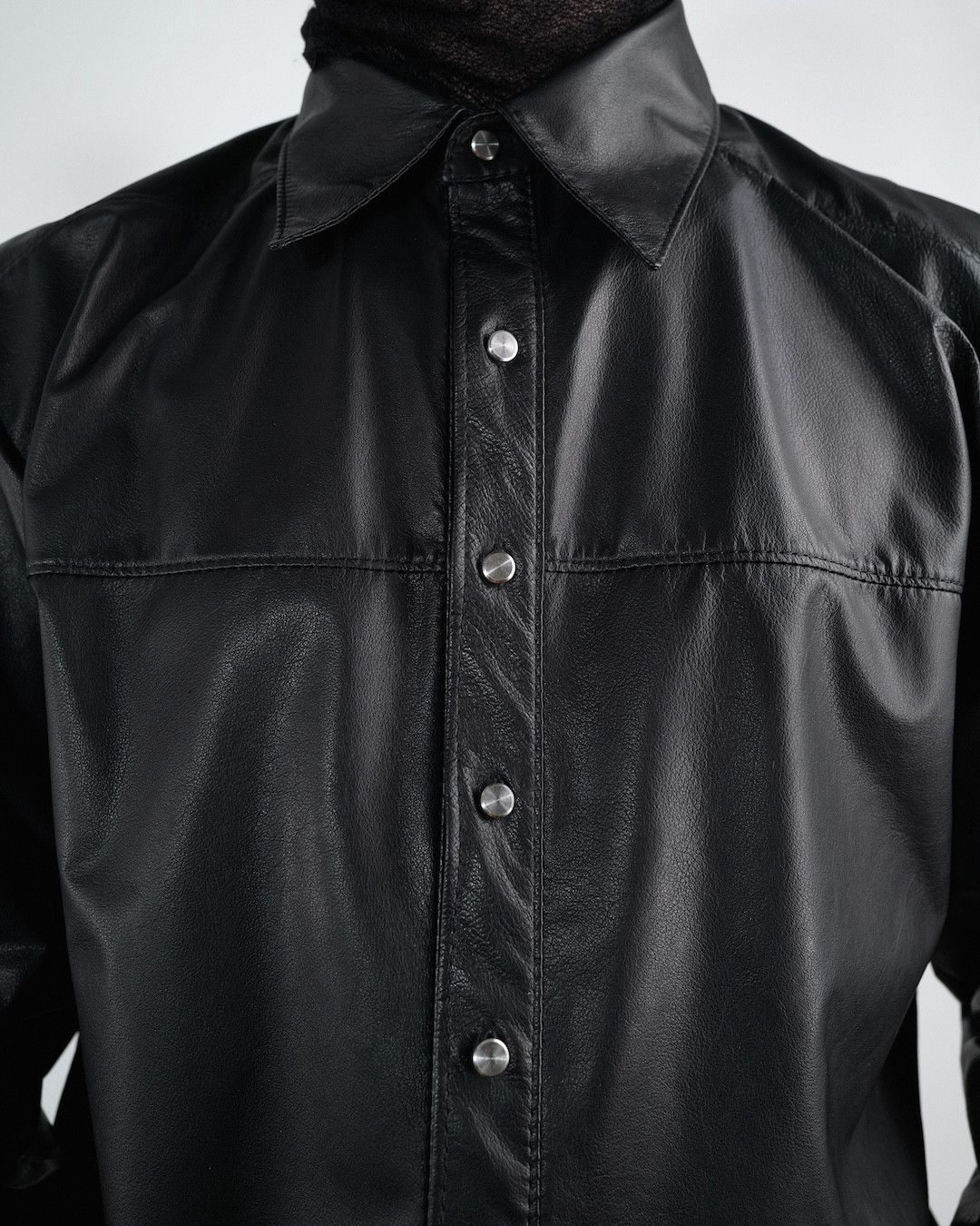 NKTRMNV KANGAROO LEATHER SHIRT