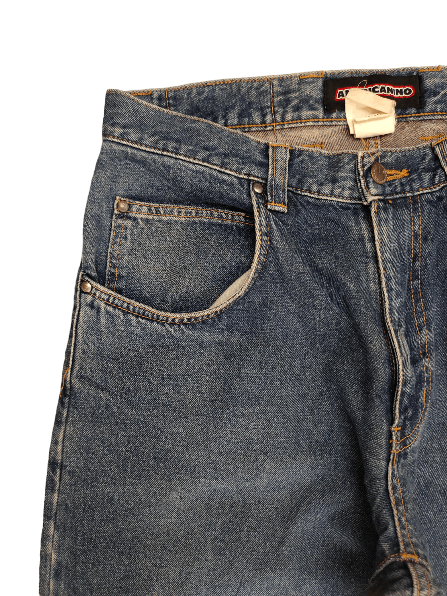 JNCO Crazy Vintage Y2k Americanino Wide Leg Jnco Style Baggy Jean Size US 32 / EU 48 - 12 Thumbnail