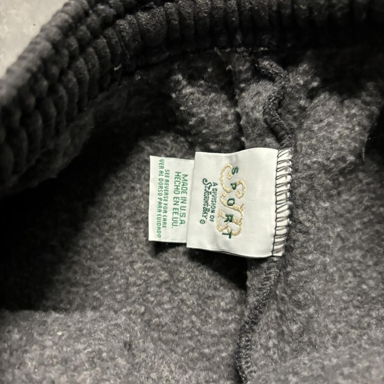 Japanese Brand × Vintage Crazy Vintage 90s Dark Grey Essential Sweatpants! Size US 28 / EU 44 - 6 Thumbnail