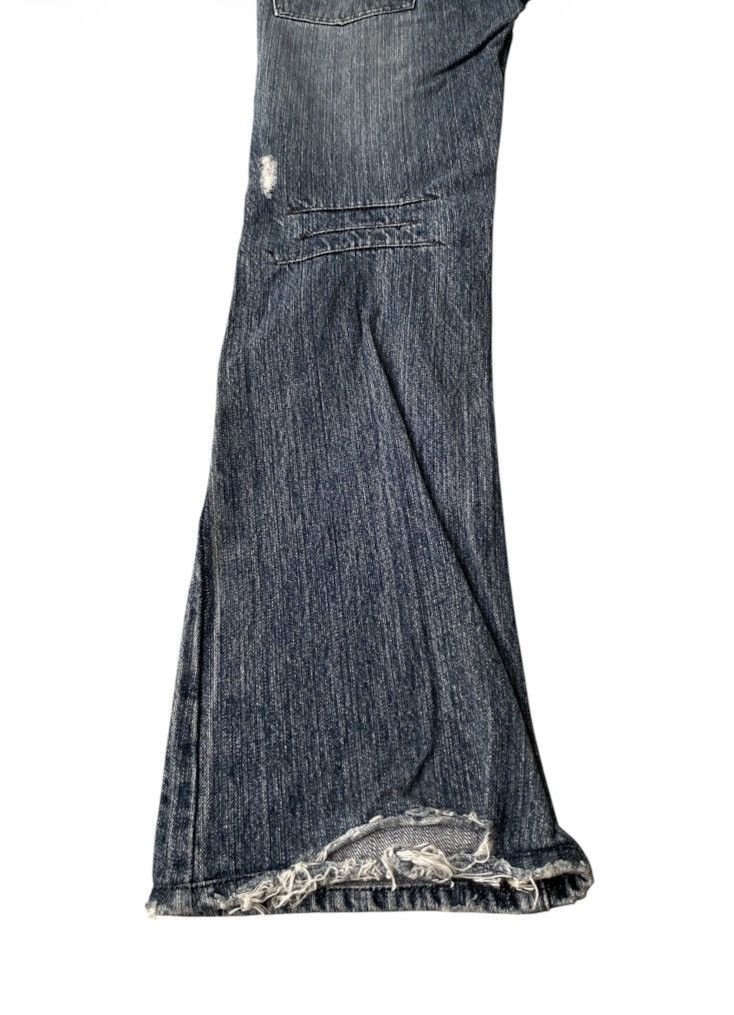 Isamu Katayama Backlash Vintage Disterssed Leather Patch Denim Size US 32 / EU 48 - 11 Thumbnail