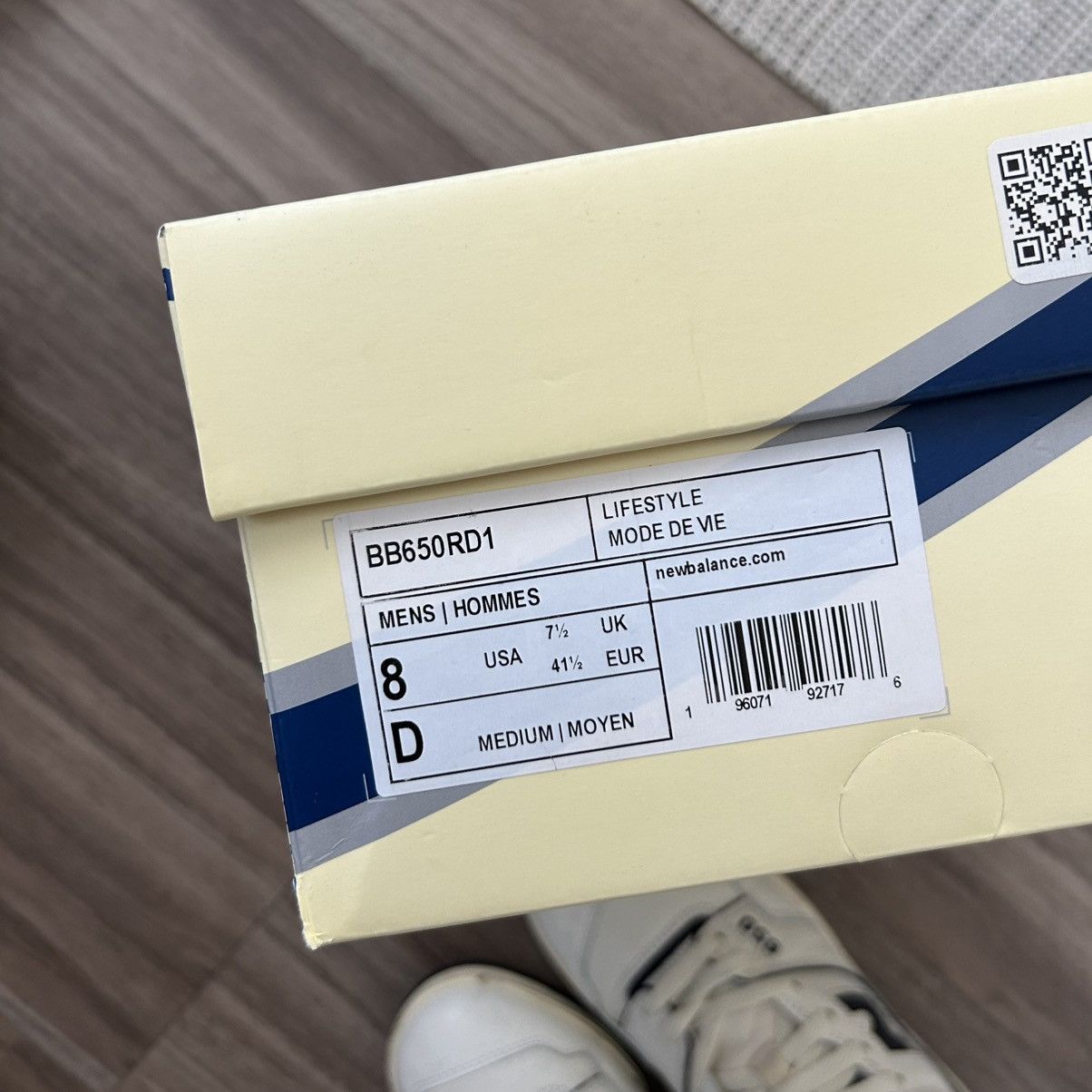 Aime Leon Dore × New Balance 2021 New Balance Aime Leon Dore ‘Navy White’ 650R sz 8M Size US 8 / EU 41 - 11 Thumbnail