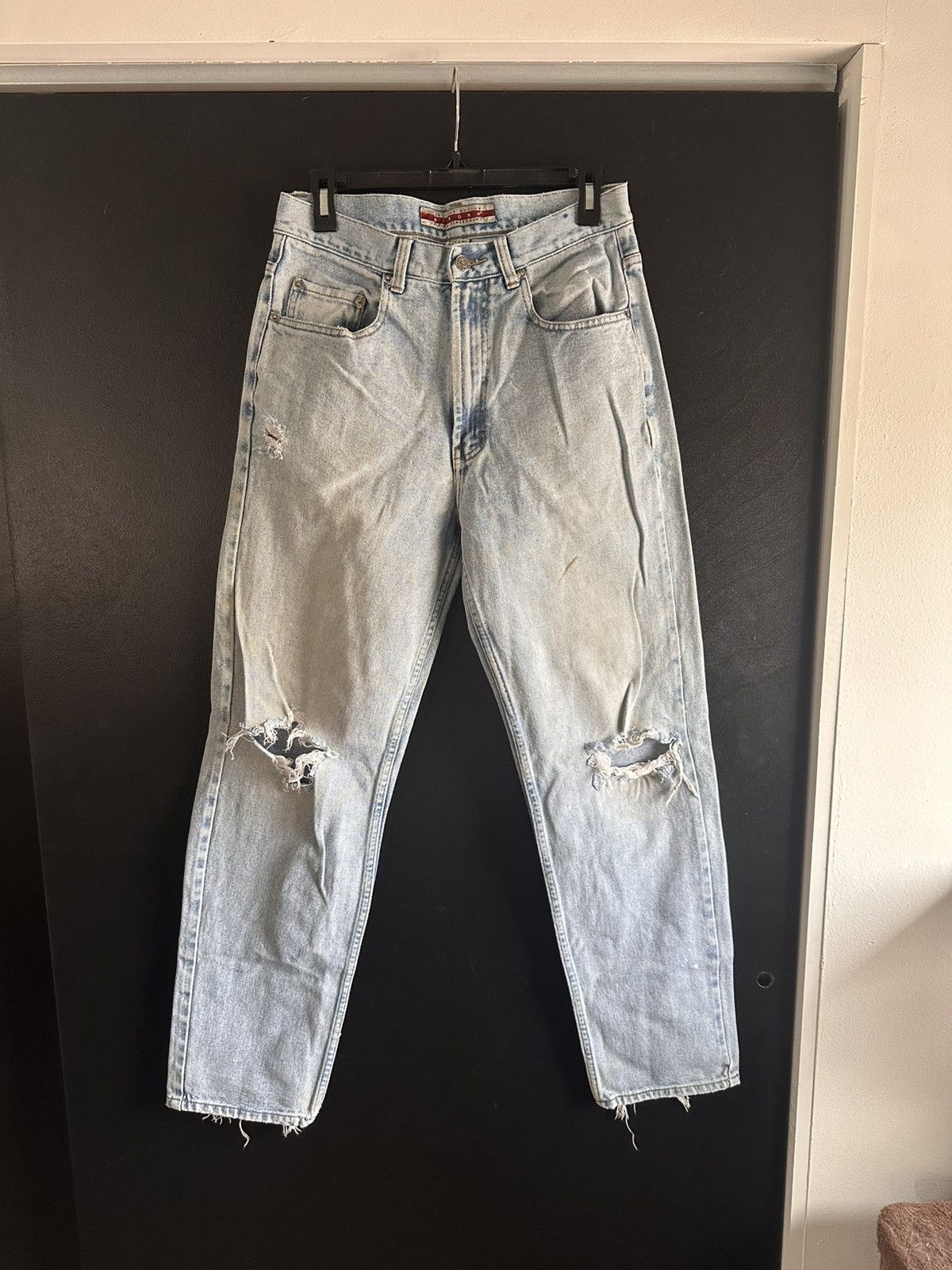 Merona Vintage Distressed Merona Jeans Size US 30 / EU 46 - 1 Thumbnail