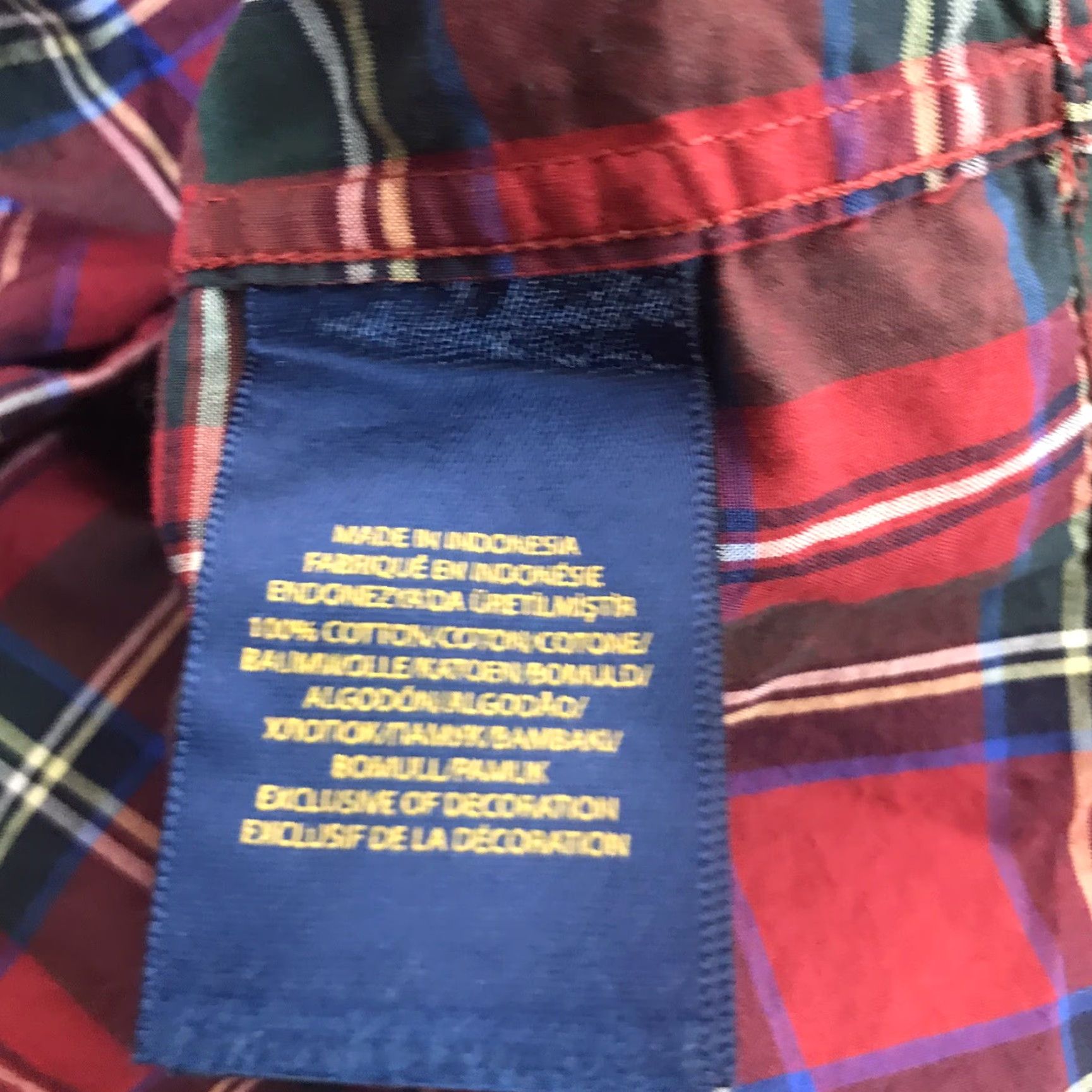Ralph Lauren Ralph Lauren Plaid Button-Up Shirt Mens Size XL Multicolor Casual Size US XL / EU 56 / 4 - 7 Thumbnail