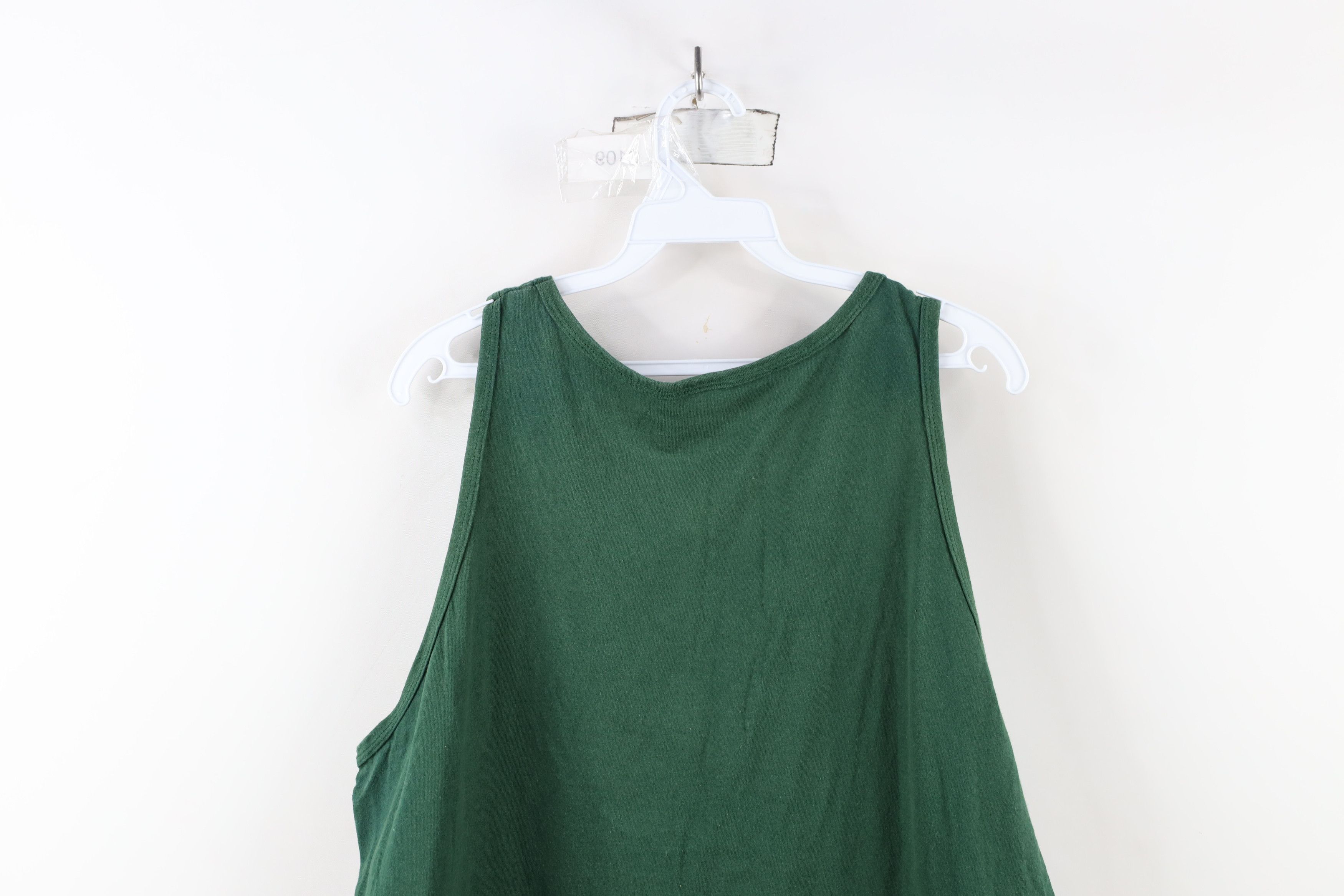 Vintage Vintage 90s Streetwear Aruba Tank Top T-Shirt Green USA Size US XL / EU 56 / 4 - 11 Thumbnail