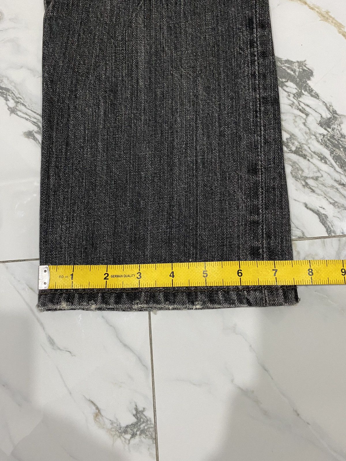 If Six Was Nine × Japanese Brand × PPFM PPFM LOWRISE DISTRESS DESIGN JEANS Size US 31 - 22 Thumbnail