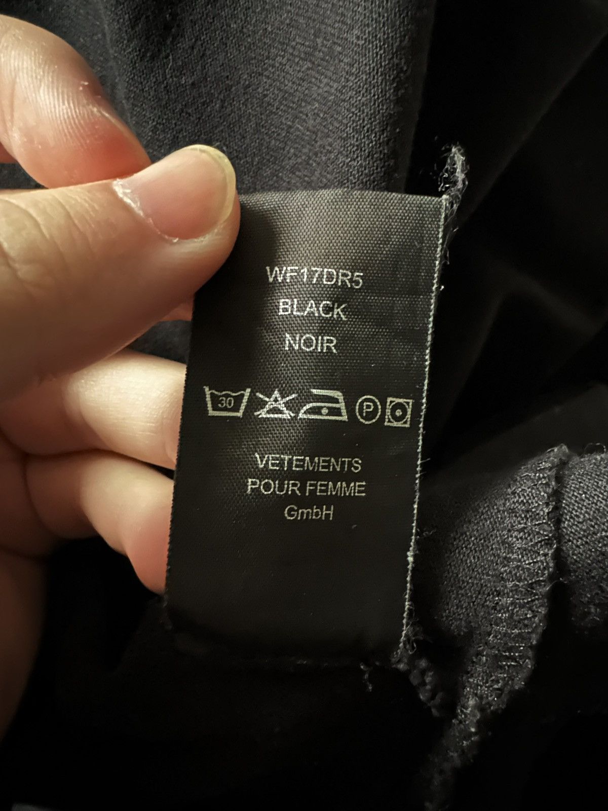 Vetements Vetements ✡️ Total fucking Darkness Dress version Size US XS / EU 42 / 0 - 7 Thumbnail