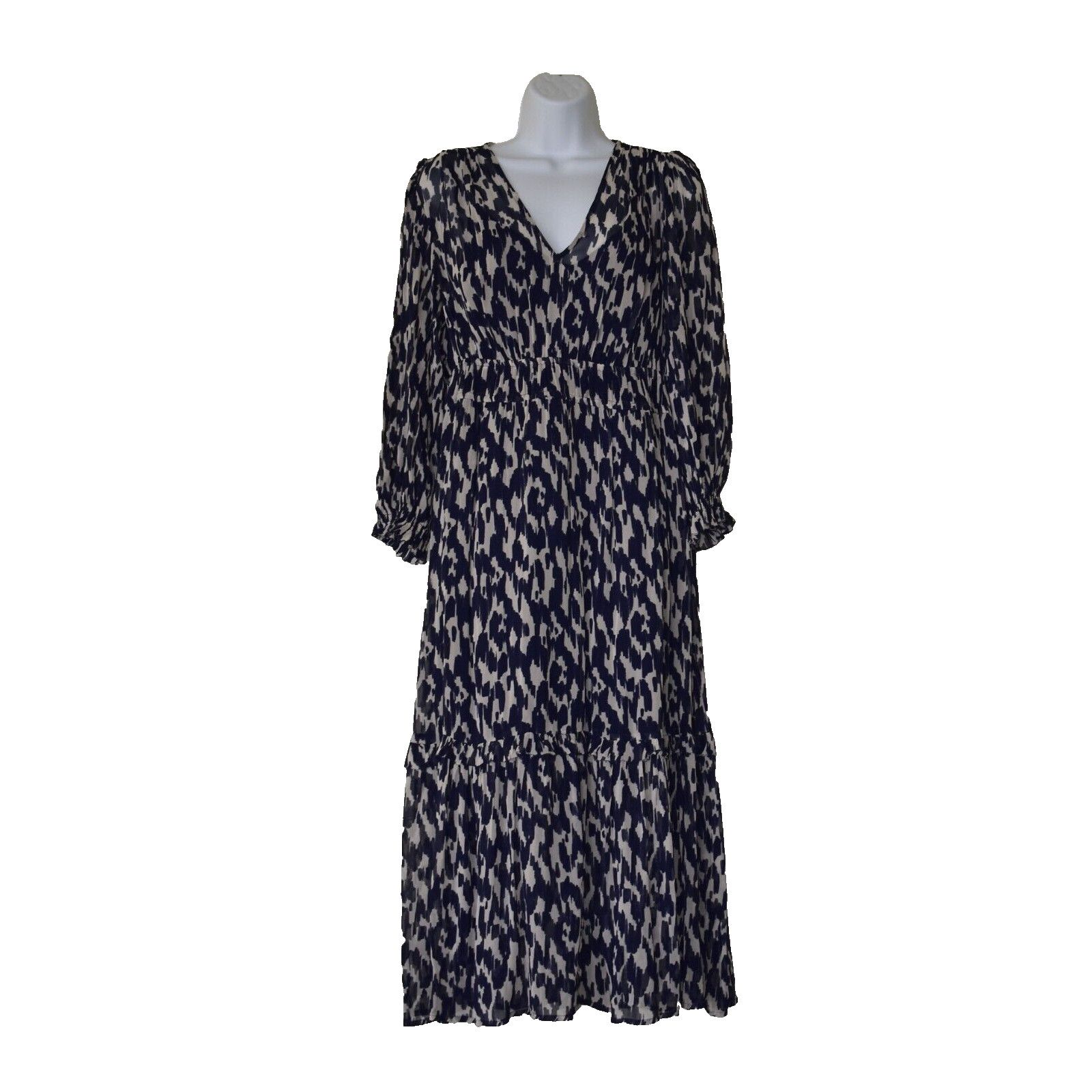 Velvet NEW VELVET - GRAHAM & SPENCER Kendra Georgette Midi Dress XS Size XS / US 0-2 / IT 36-38 - 1 Thumbnail