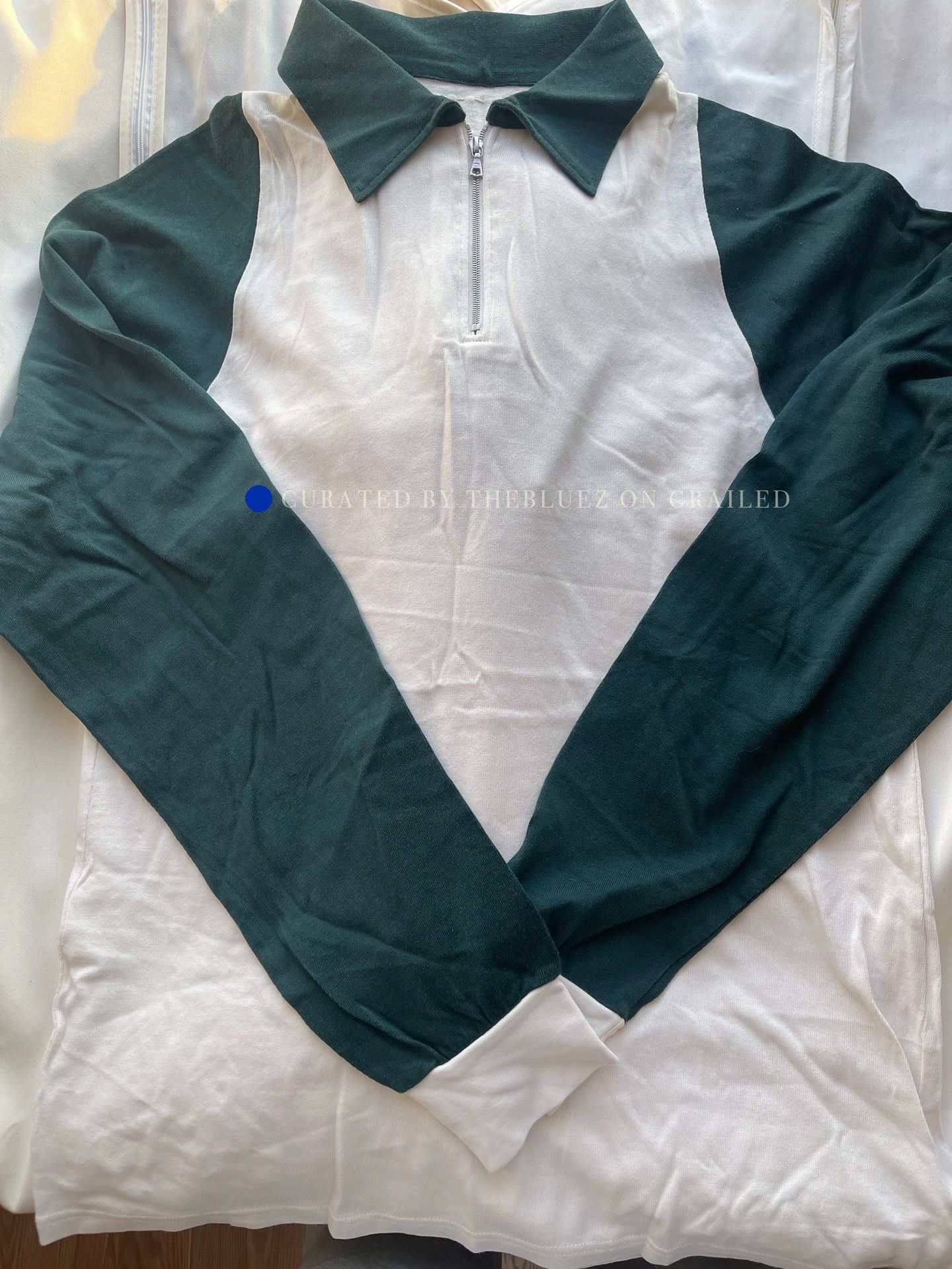 Visvim Color Blocked Long Sleeve Polo with Riri Zip Size US XL / EU 56 / 4 - 1 Thumbnail
