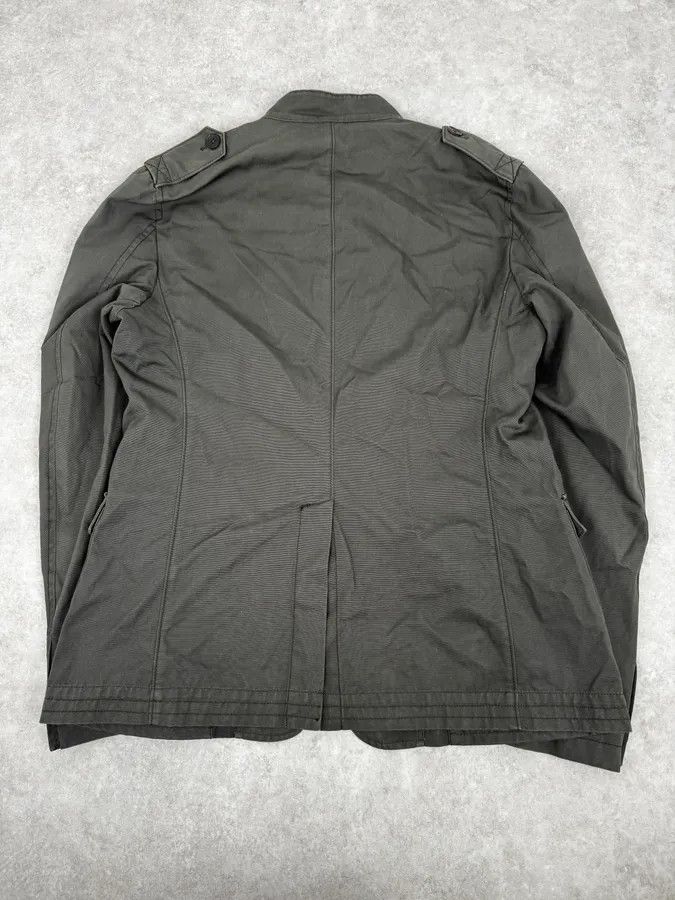 Gucci 2000s Gucci Olive Green Buttoned Military Jacket Size US L / EU 52-54 / 3 - 4 Thumbnail
