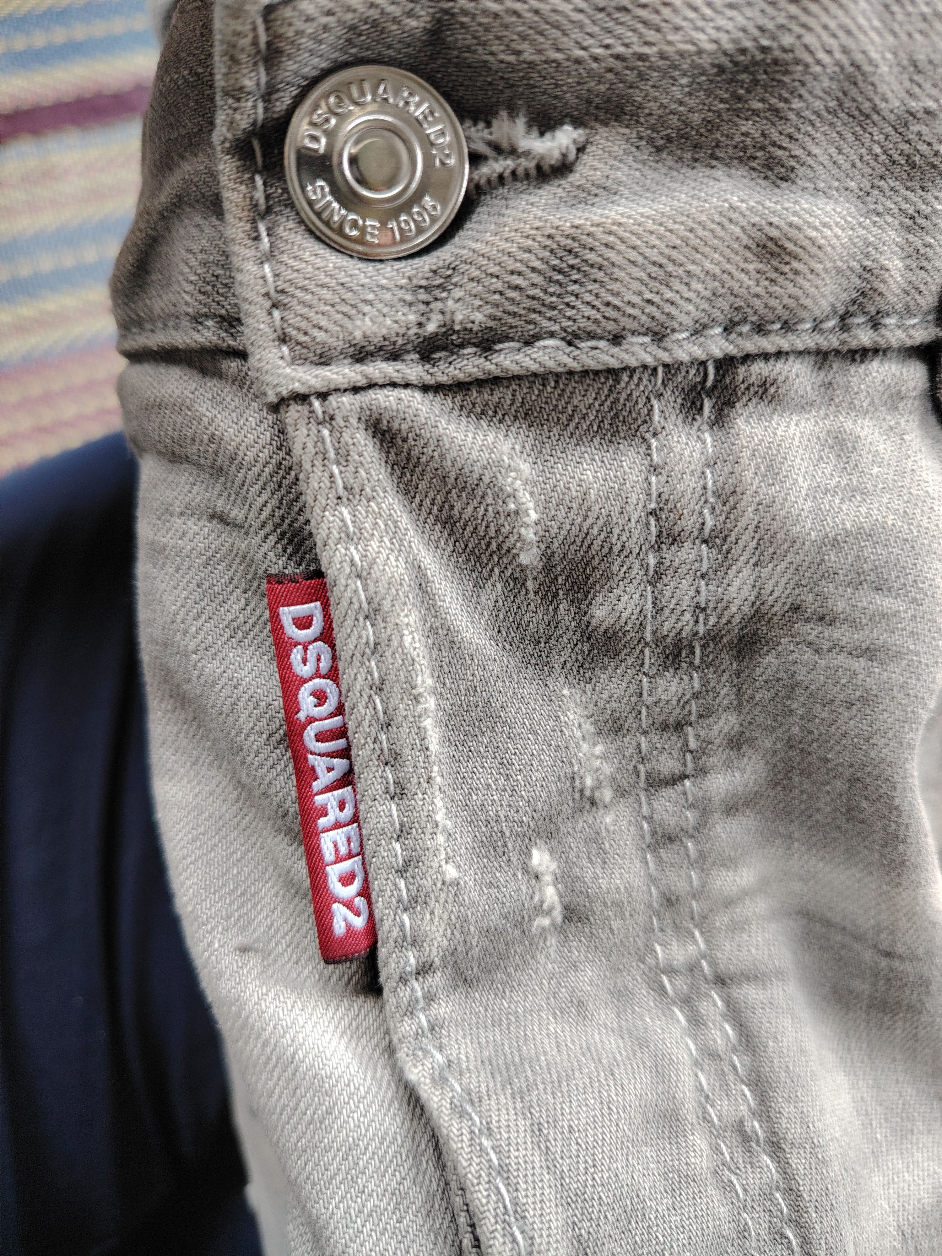 Dsquared2 💥BEST OFFER💥DQUARED2 SLIM FIT DISTRESSED DENIM Size US 34 / EU 50 - 18 Thumbnail