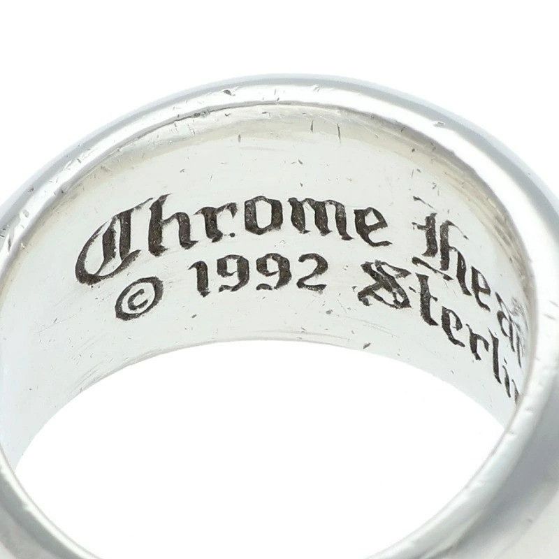 Chrome Hearts RARE! US 8 CHROME HEARTS SEAL STAMP RING SILVER Size ONE SIZE - 3 Thumbnail