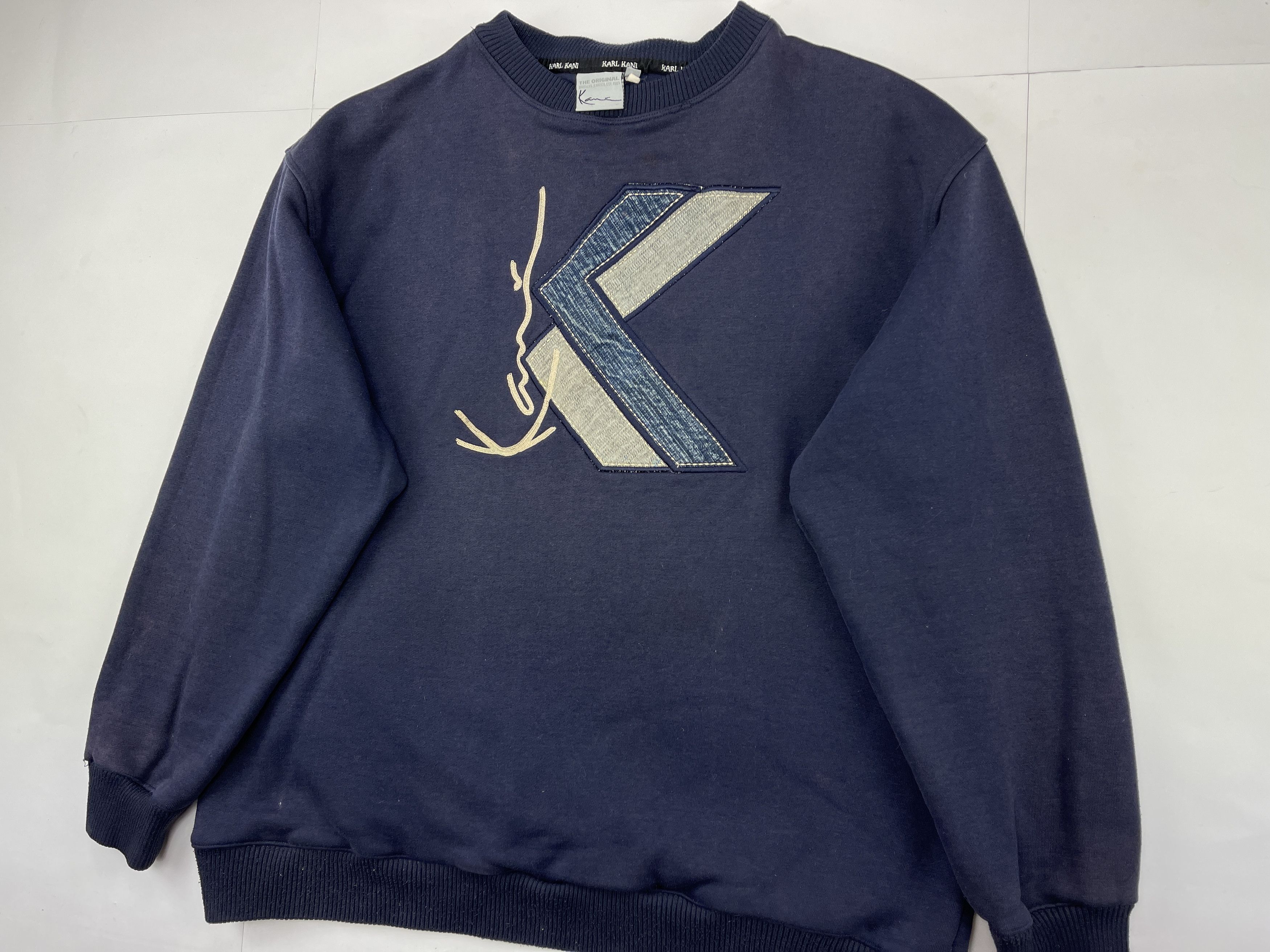 Karl Kani KARL KANI sweatshirt, vintage Kani, 90s hip hop mens size XL Size US XL / EU 56 / 4 - 3 Thumbnail