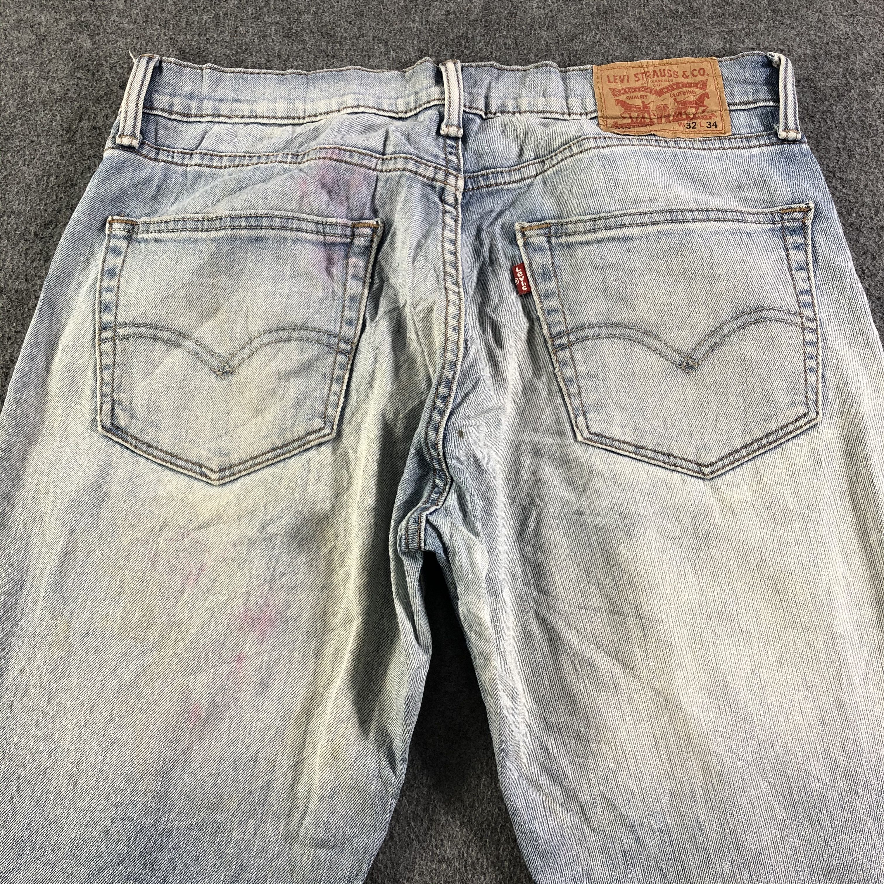 Levi's Vintage Light Wash Levis 511 Jeans-J3030 Size US 33 - 4 Thumbnail