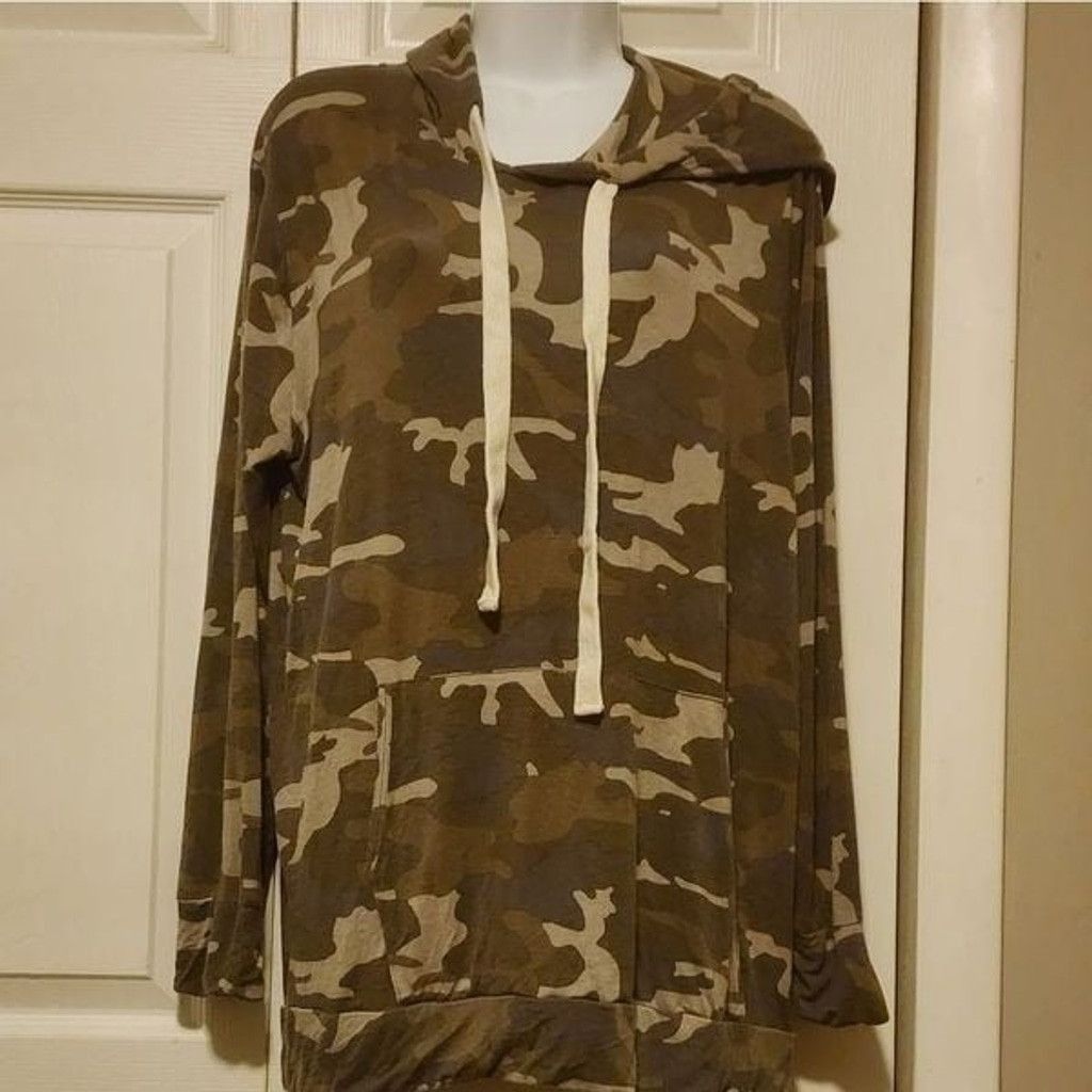 Other Zena Camo Hoodie Size L / US 10 / IT 46 - 1 Thumbnail