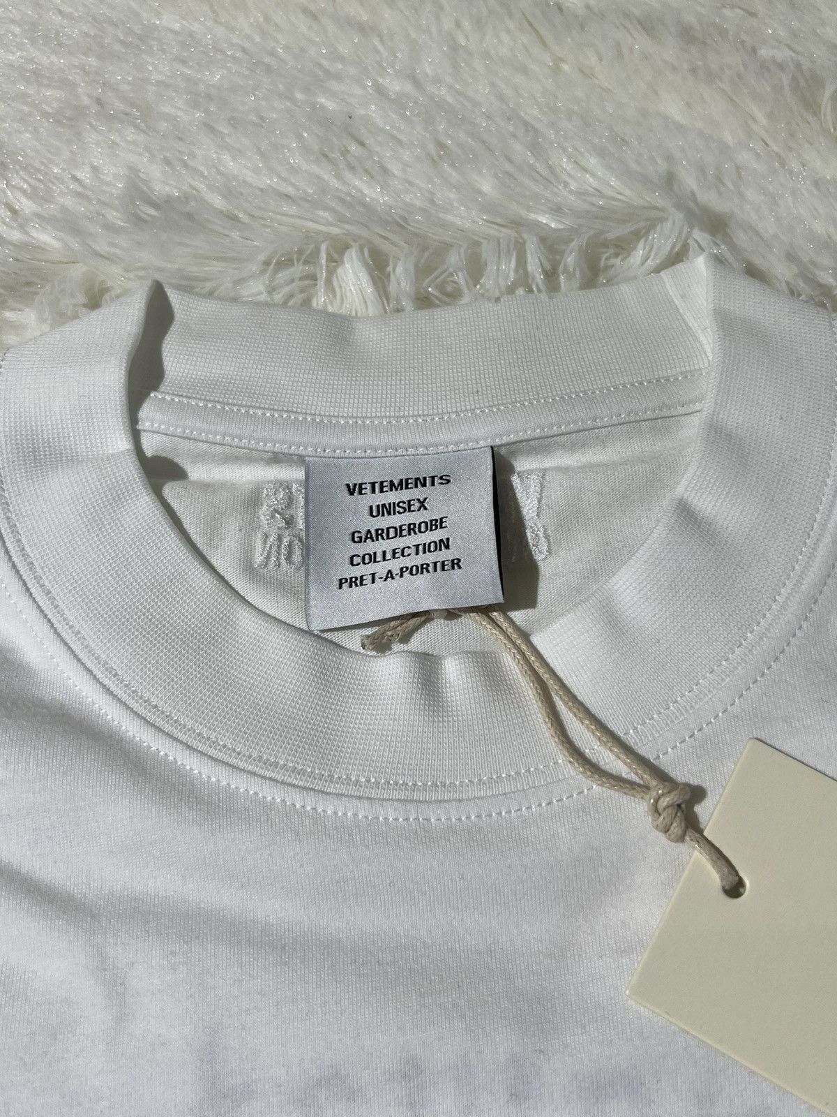 Vetements Vetements Double Unicorn White T Shirt Size US XS / EU 42 / 0 - 3 Thumbnail