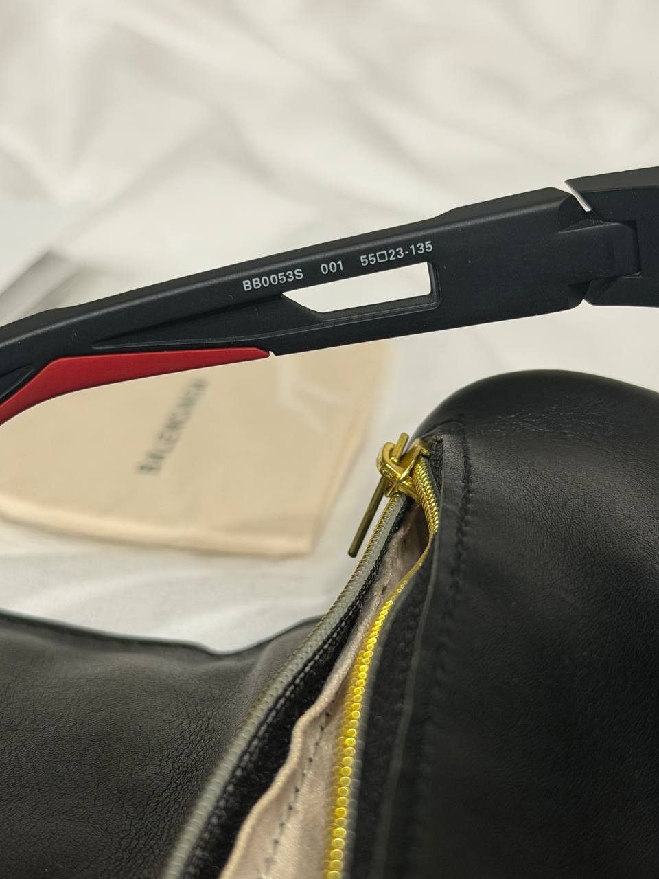 Balenciaga Balenciaga Extreme BB0053S 001 Sunglasses Size ONE SIZE - 7 Thumbnail