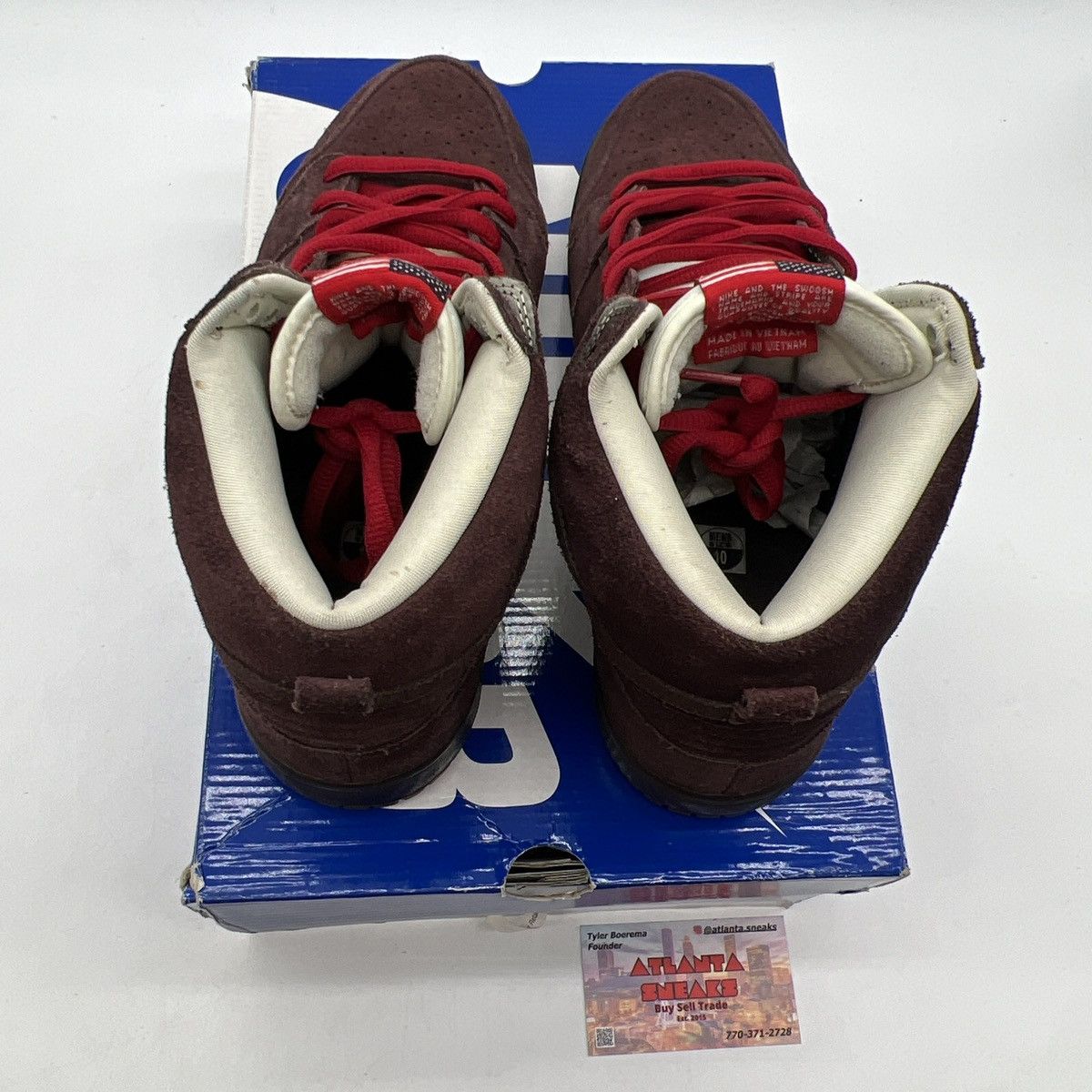 Nike Nike dunk high Budweiser Size US 10 / EU 43 - 7 Thumbnail