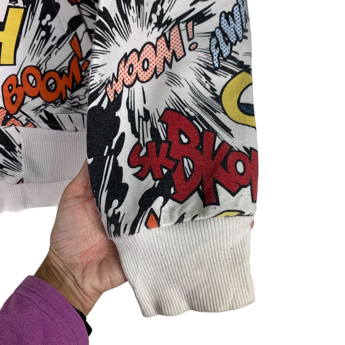Japanese Brand DEFECTIVE STRUCT Fullprint Comics Zipper Hoodies #0578-C26 Size US L / EU 52-54 / 3 - 13 Thumbnail