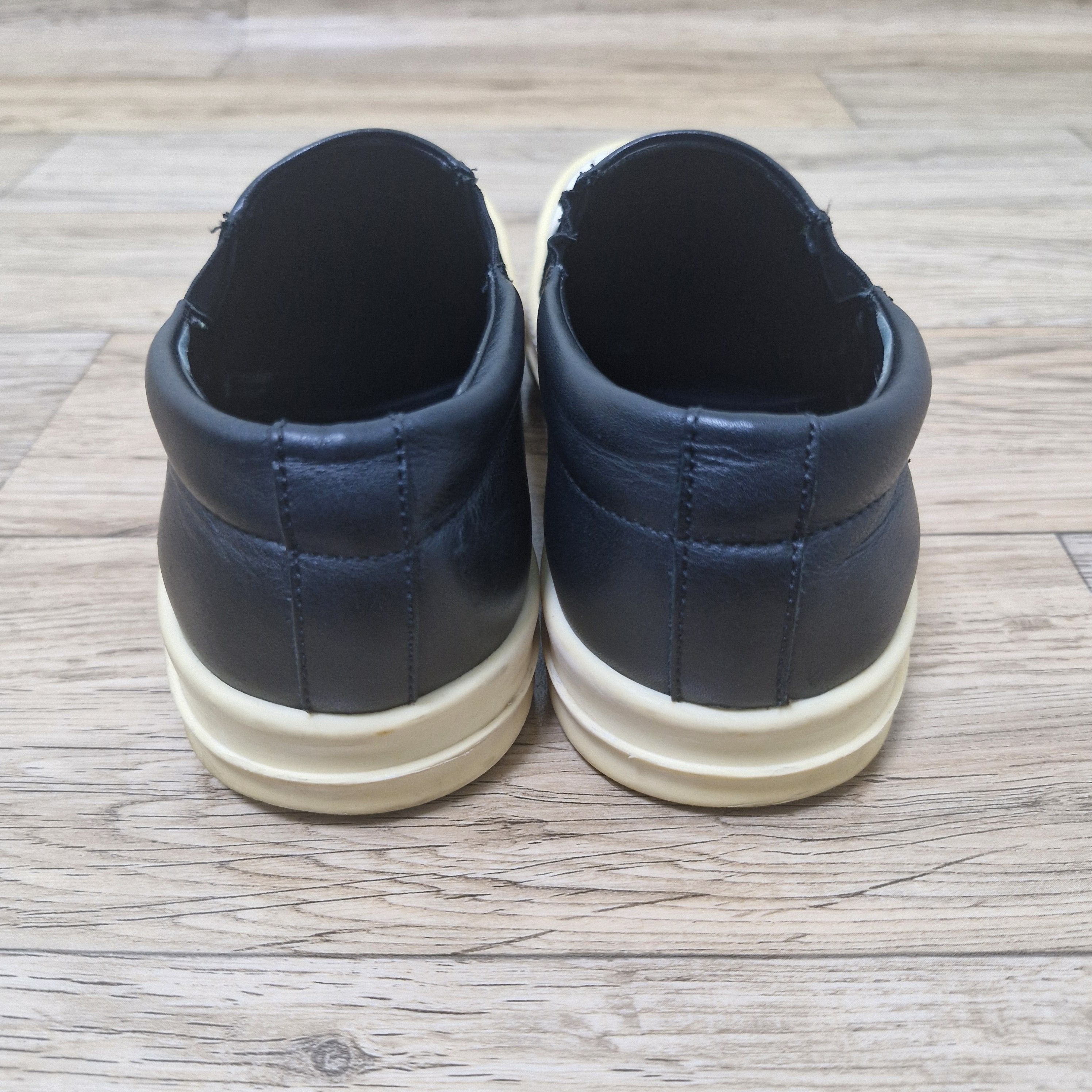 Rick Owens RICK OWENS Mainline Ramones Leather Slip Ons Size US 5 / IT 35 - 5 Thumbnail