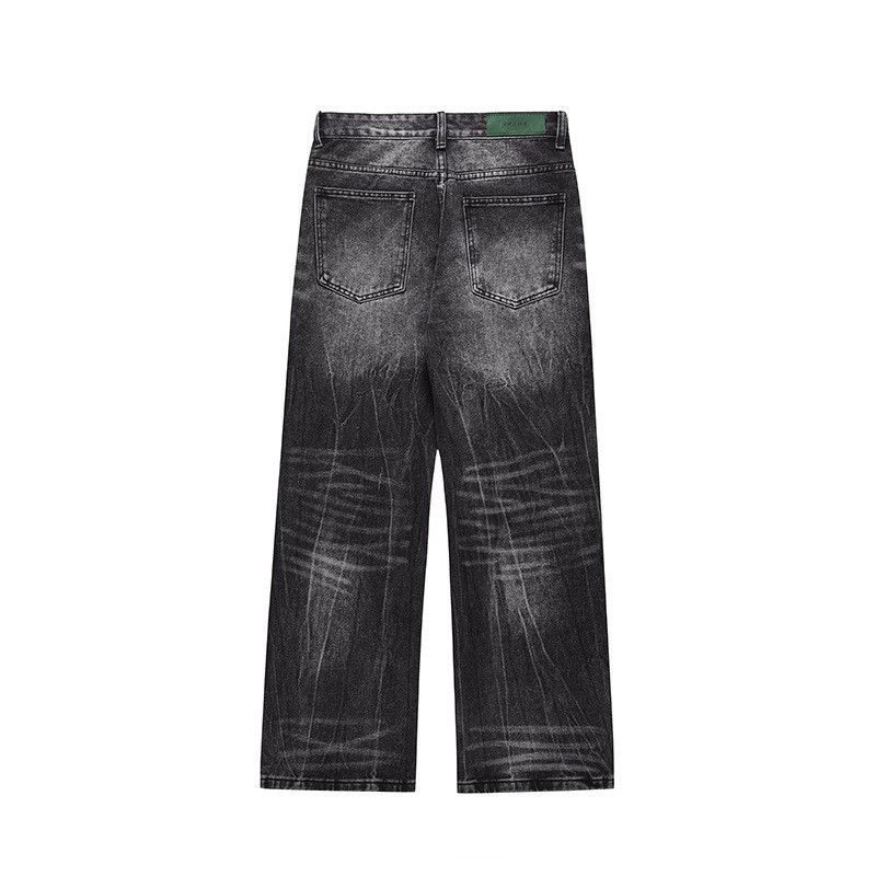 Vintage High Street Vibe Lightning Straight-Leg Flare Jeans Size US 32 / EU 48 - 2 Thumbnail