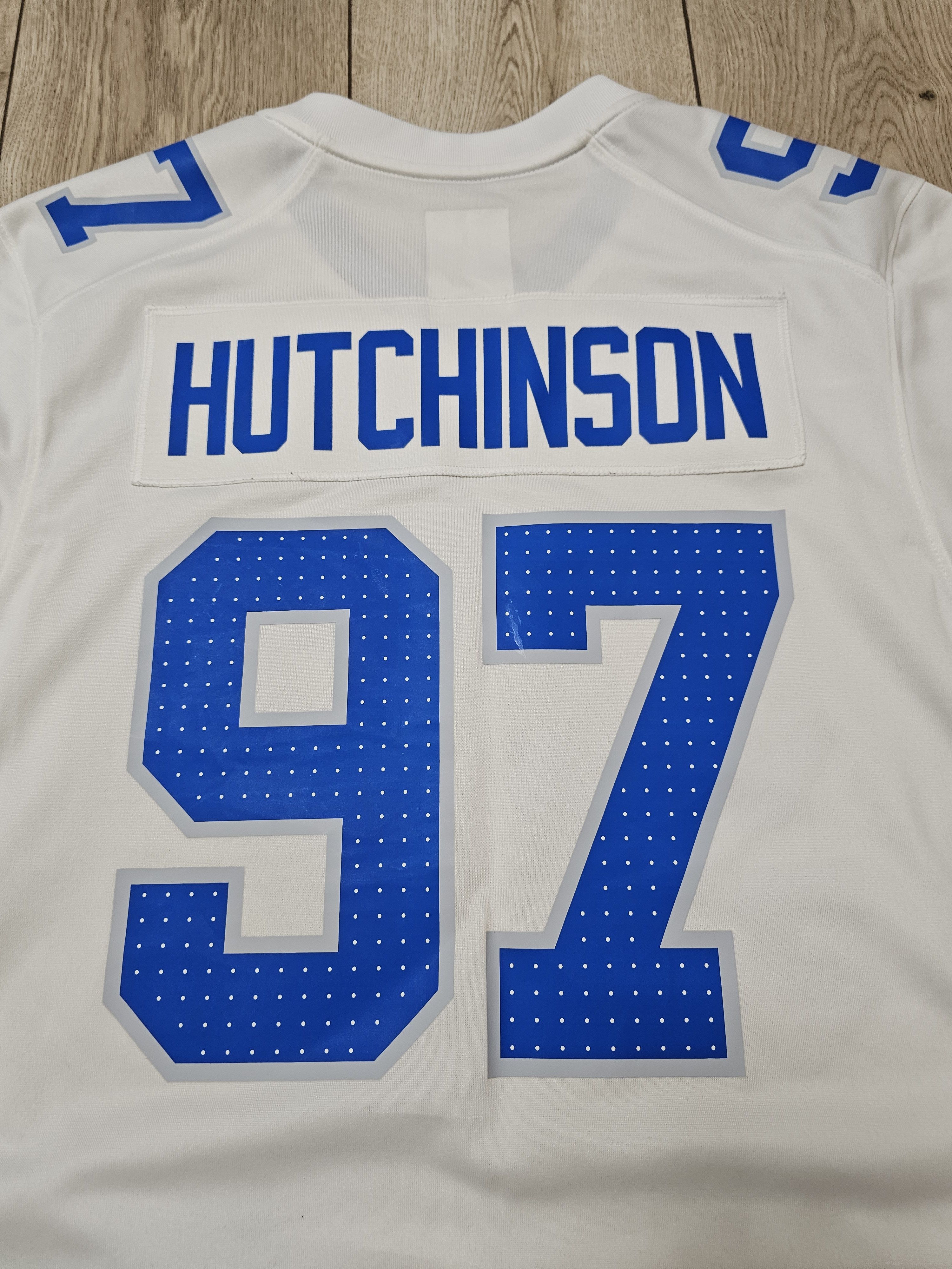 NFL DETROIT LIONS JERSEY HUTCHINSON SHIRT NFL AMERICAN FOOTBALL Size US M / EU 48-50 / 2 - 5 Thumbnail