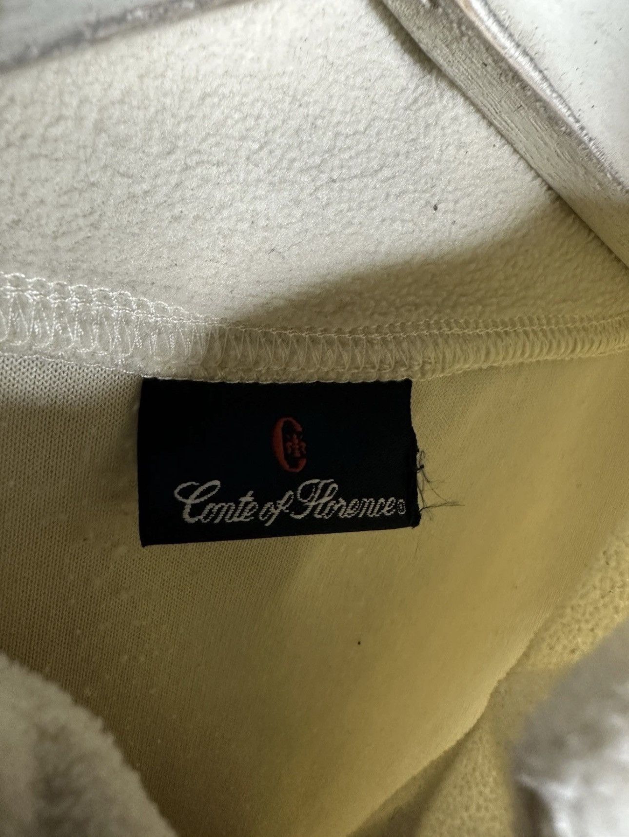 Conte of Florence Conte of Florence Fleece Half Zip Pullover Logo Embroidered Size US M / EU 48-50 / 2 - 4 Thumbnail