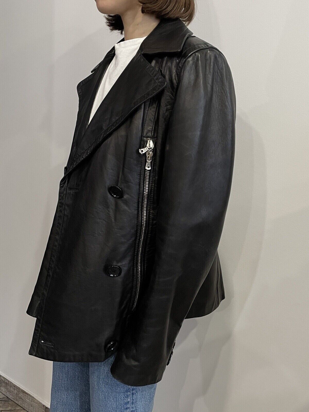 Dolce & Gabbana Dolce & Gabbana Real Leather Biker Jacket Size L / US 10 / IT 46 - 5 Thumbnail