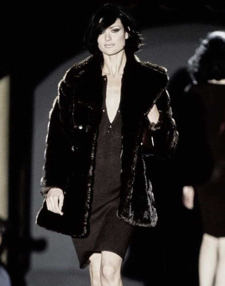 Tom Ford For Gucci F/W 1995 faux fur coat - Main Image