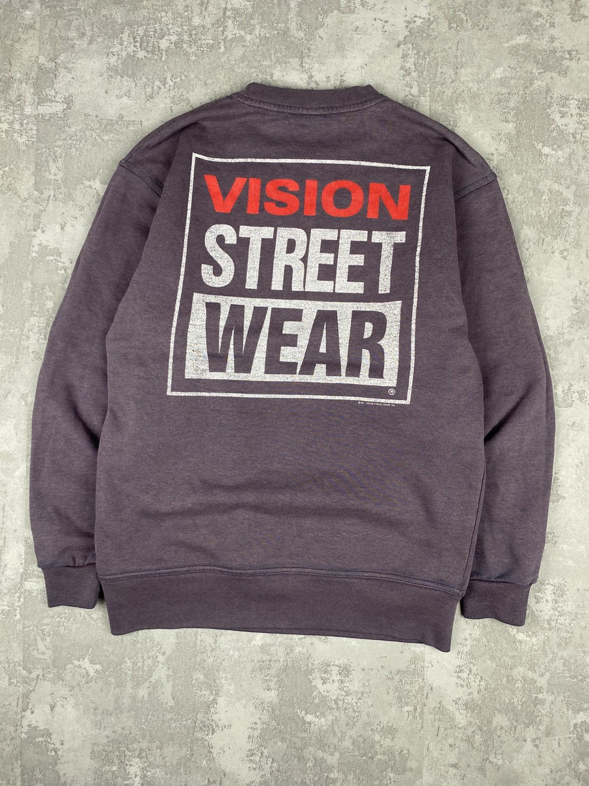 Vision Streetwear Vintage 1982 Vision Street Wear Big Logo Hoodie Size US M / EU 48-50 / 2 - 2 Thumbnail