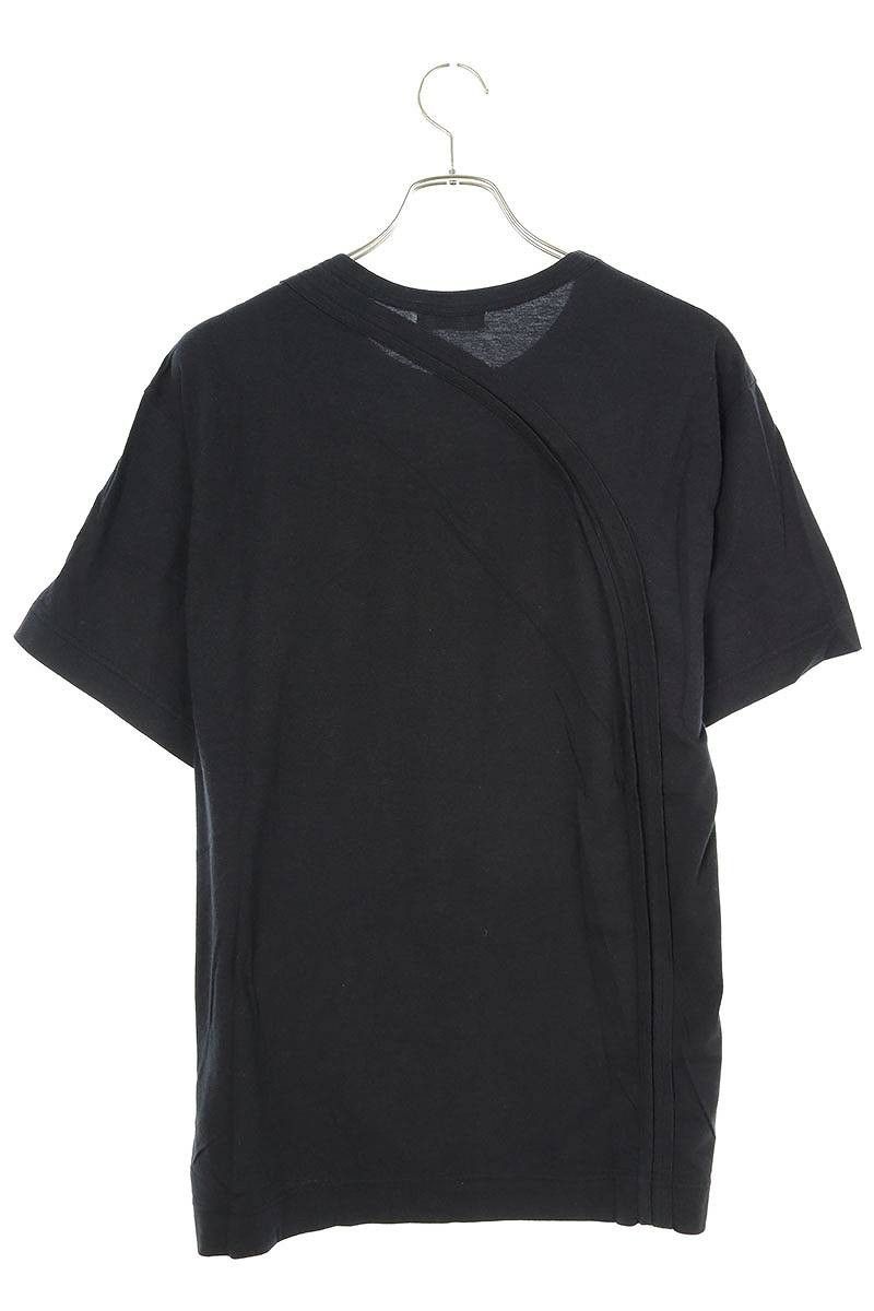 Yohji Yamamoto Pour Homme Asymmetrical Paneled Tee Size US L / EU 52-54 / 3 - 2 Thumbnail