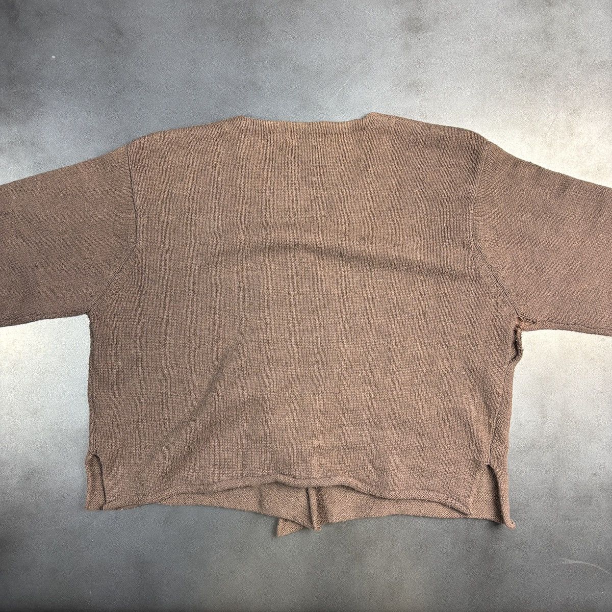 FCUK × French Connection × Vintage 1980s Vintage French Connection Sweater 1970s FCUK Cropped Size M / US 6-8 / IT 42-44 - 18 Thumbnail