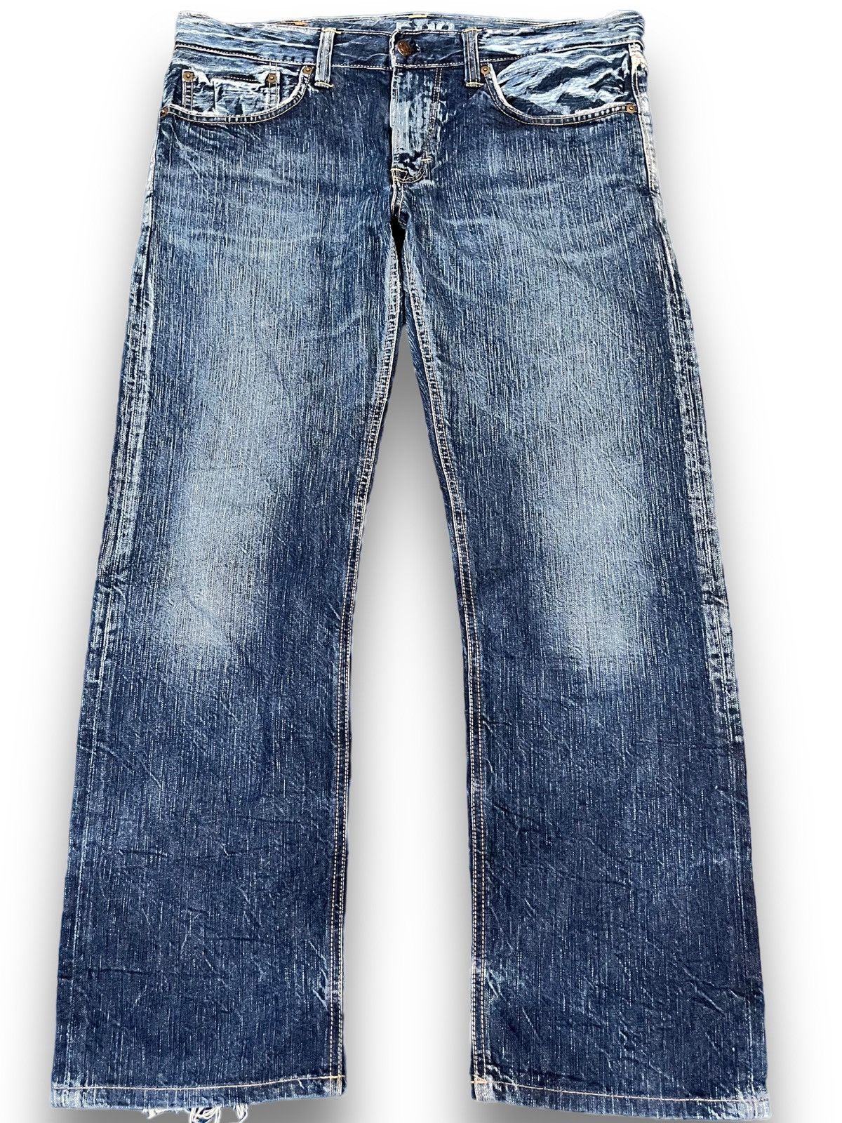 Edwin Vintage Edwin 502RV Grunge Baggy Denim Size US 38 / EU 54 - 1 Thumbnail