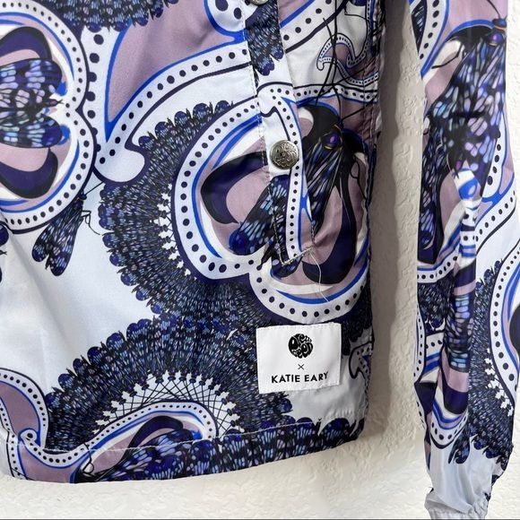 Katie Eary × Pretty Green Pretty Green X Katie Eary Unisex Papilio Printed Jacket Size US S / EU 44-46 / 1 - 7 Thumbnail