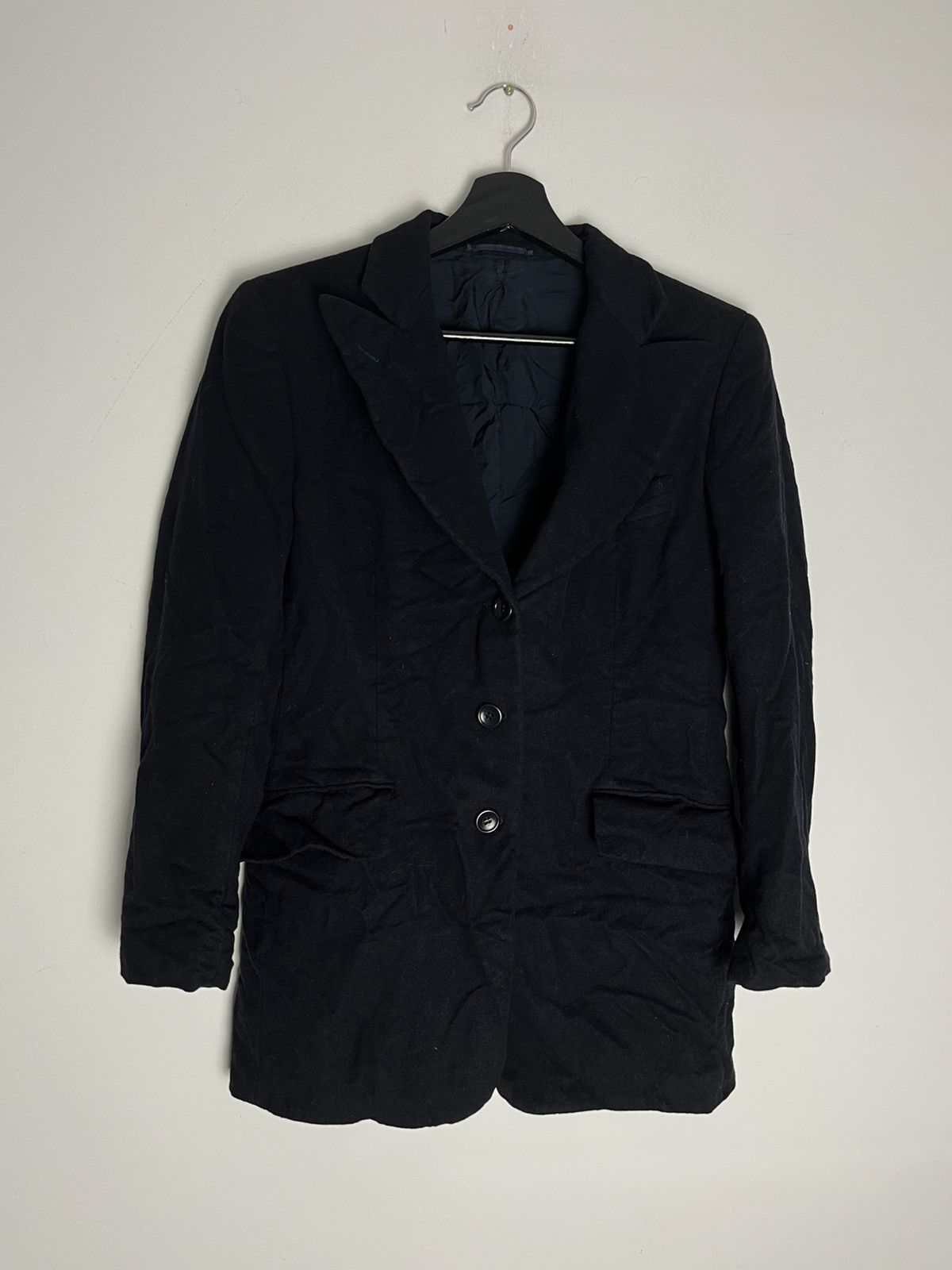 Cesare Attolini black cashmere blazer