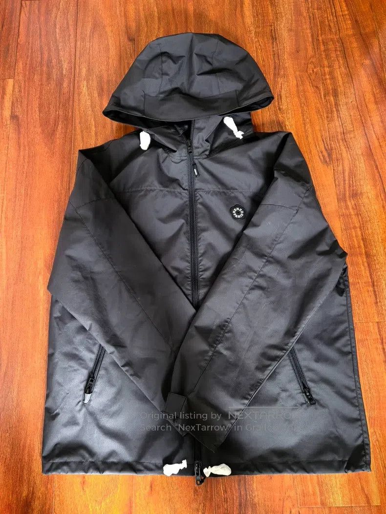 Kenzo Kenzo FW24 Solid Color Hooded Zip-Up Jacket - Black Size US S / EU 44-46 / 1 - 1 Thumbnail
