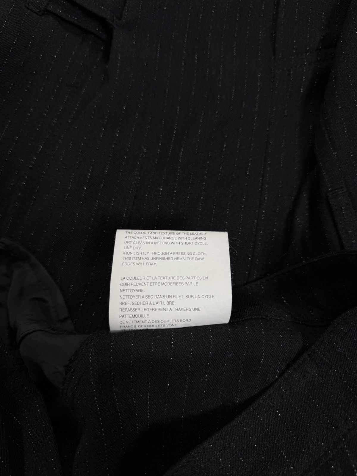 Junya Watanabe Junya Watanabe Wool Asymmetrical de-constructed trech skirt Size 30" / US 8 / IT 44 - 16 Thumbnail