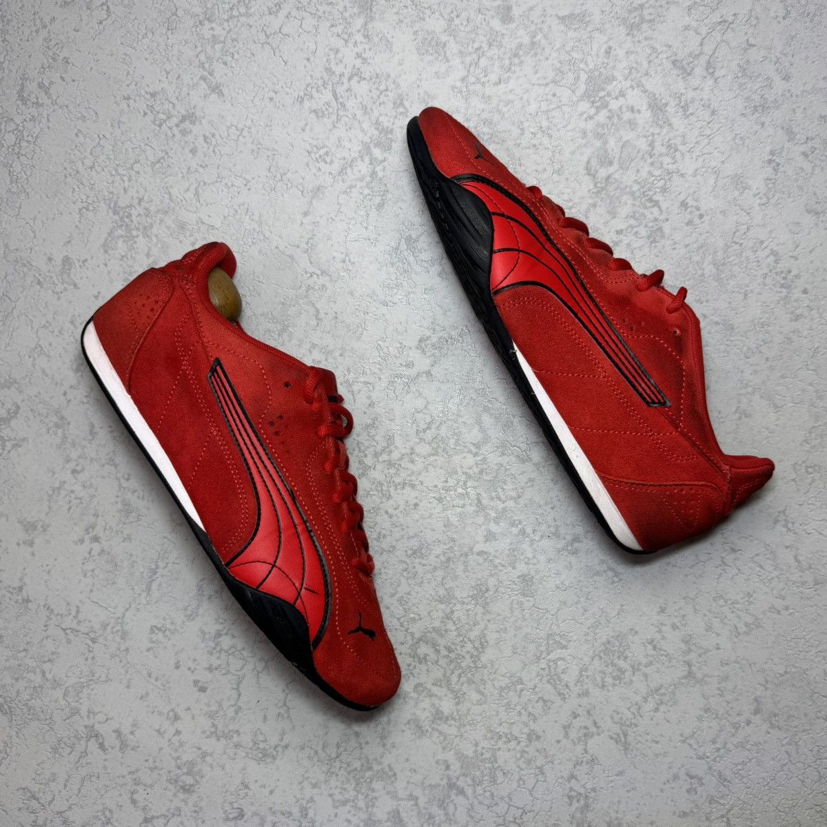Puma Vintage Y2K Red Puma Catch Speedcat Size 41 Size US 7.5 / EU 40-41 - 1 Thumbnail