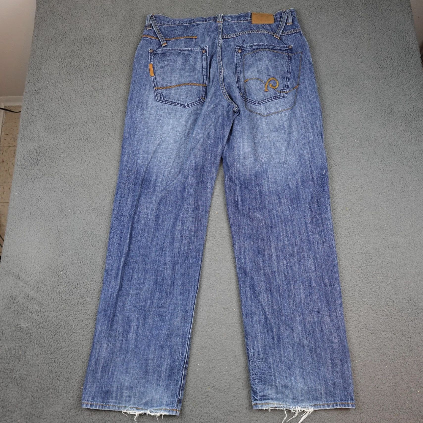 Rocawear VINTAGE Rocawear Jeans Mens 38x34 Blue Relaxed Fit Baggy Denim Skate Y2k Size US 38 / EU 54 - 7 Thumbnail