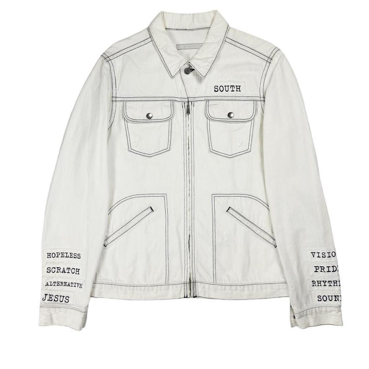 image of Number N Ine Number (N)Ine Ss02 Poem Jacket in White, Men's (Size Large)