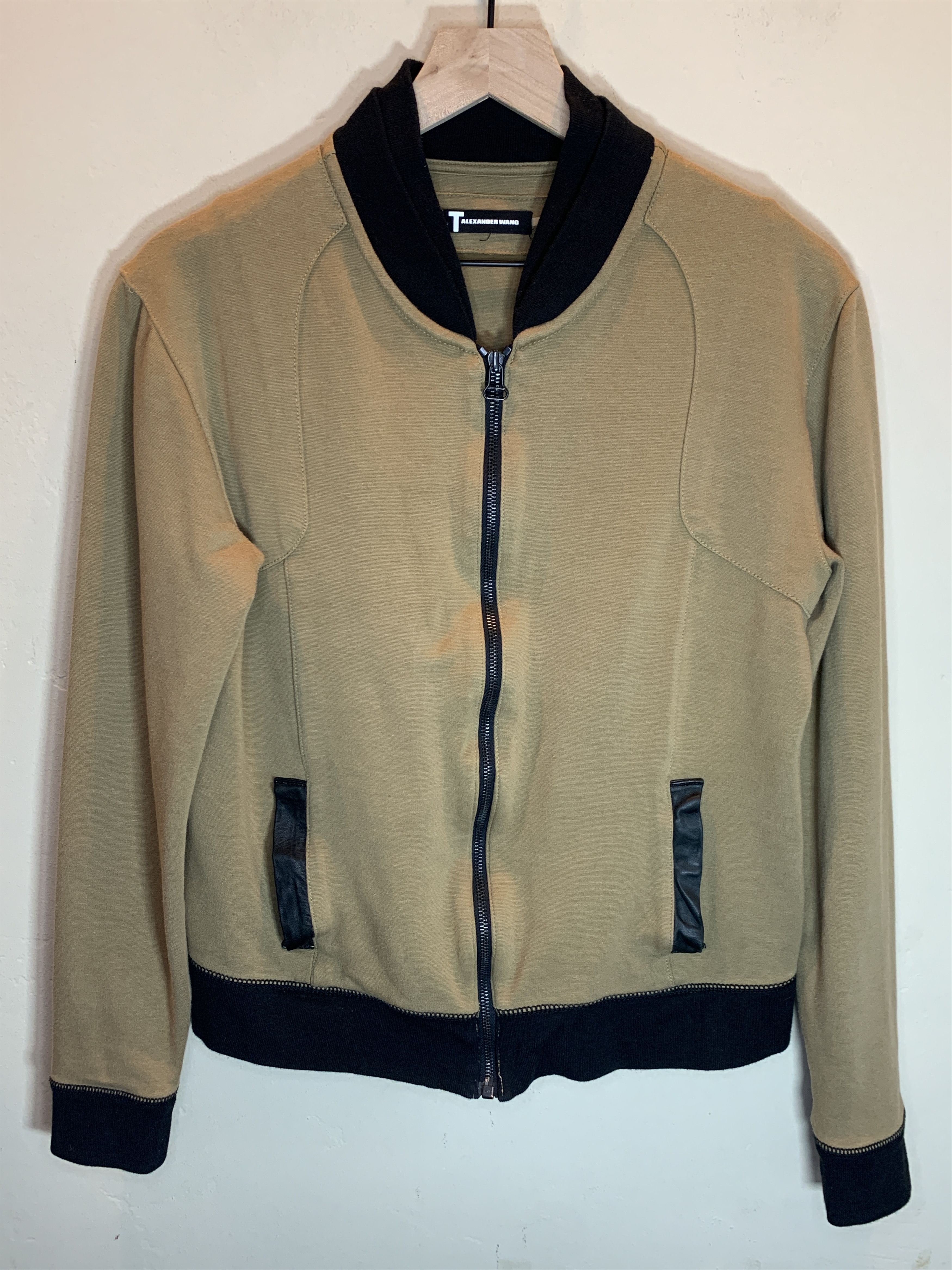 T by Alexander Wang *RARE* T by Alexander Wang Two-Tone Zip Jacket - XS Size US XS / EU 42 / 0 - 1 Thumbnail