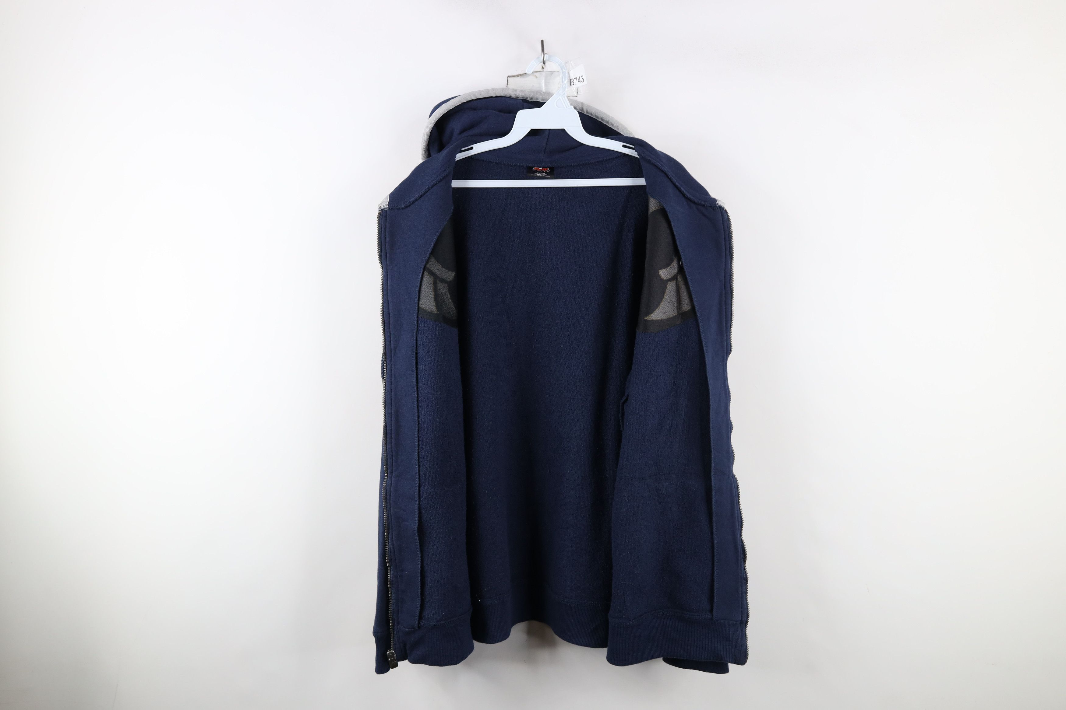 Vintage Riot Games Legends Official Demacia Hoodie Sweatshirt Blue Size US XL / EU 56 / 4 - 11 Thumbnail